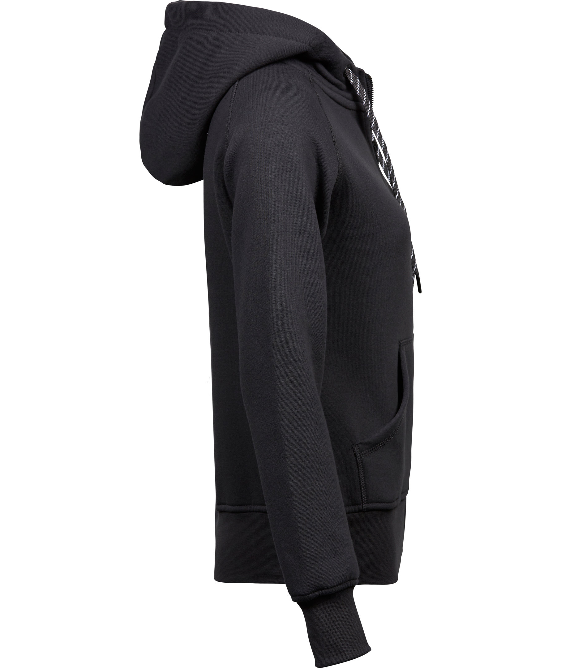 Tee Jays Fashion full zip women's hoodie, Dark Grey, large image number 2