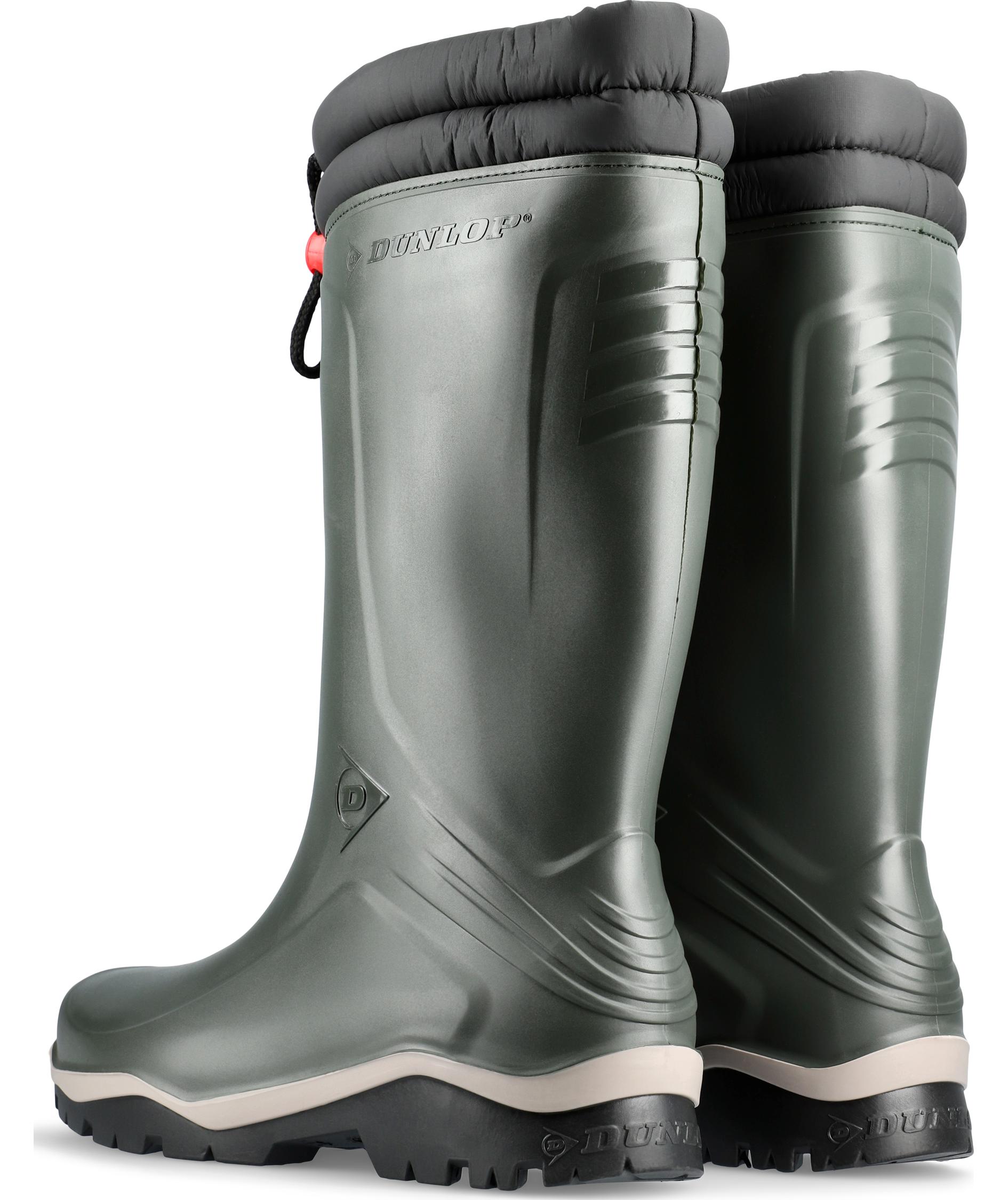 Dunlop Blizzard winter rubber boots, Green, large image number 4