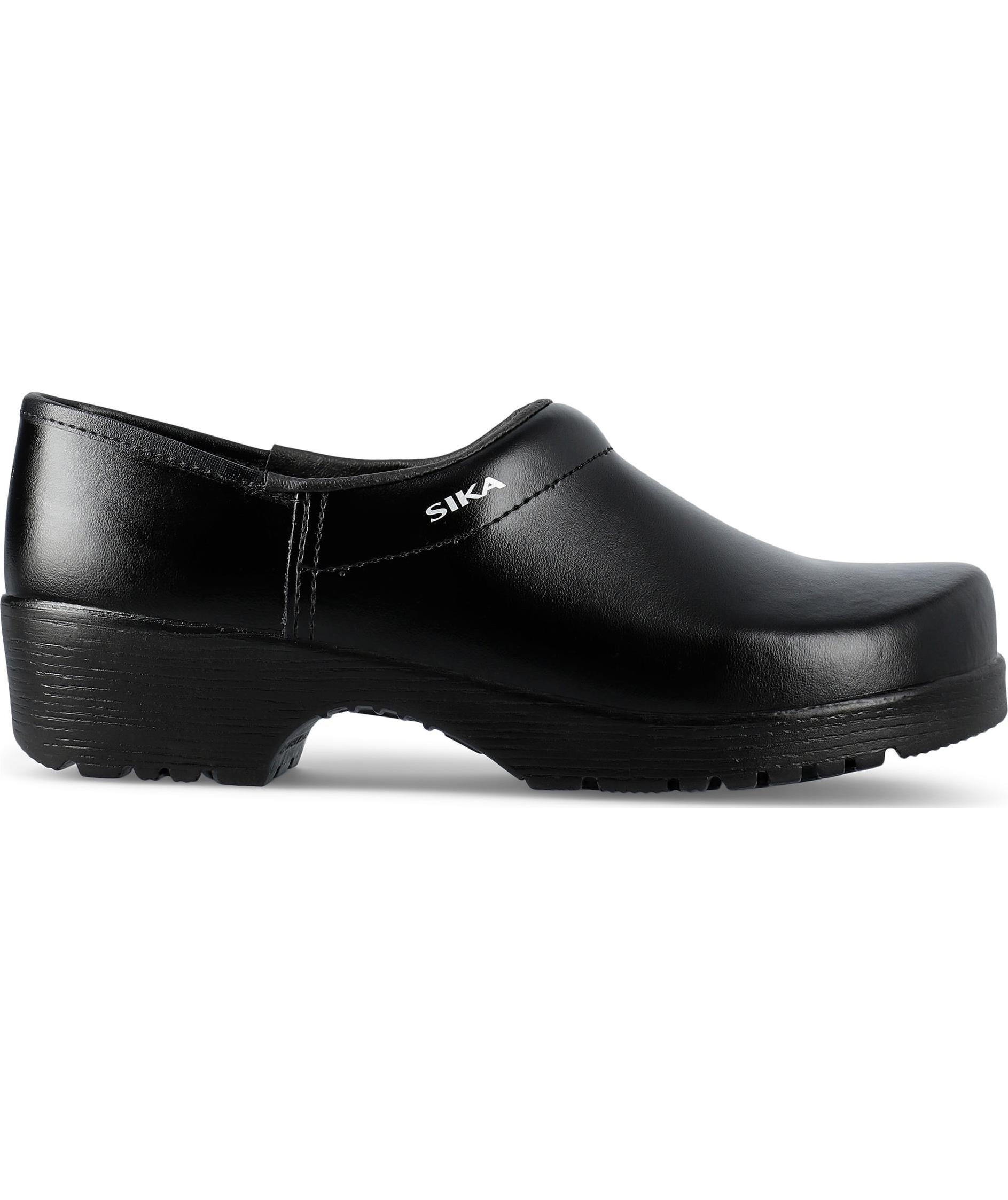 2.Sortering Sika Flexika tr&auml;skor med h&auml;lkappa, Svart