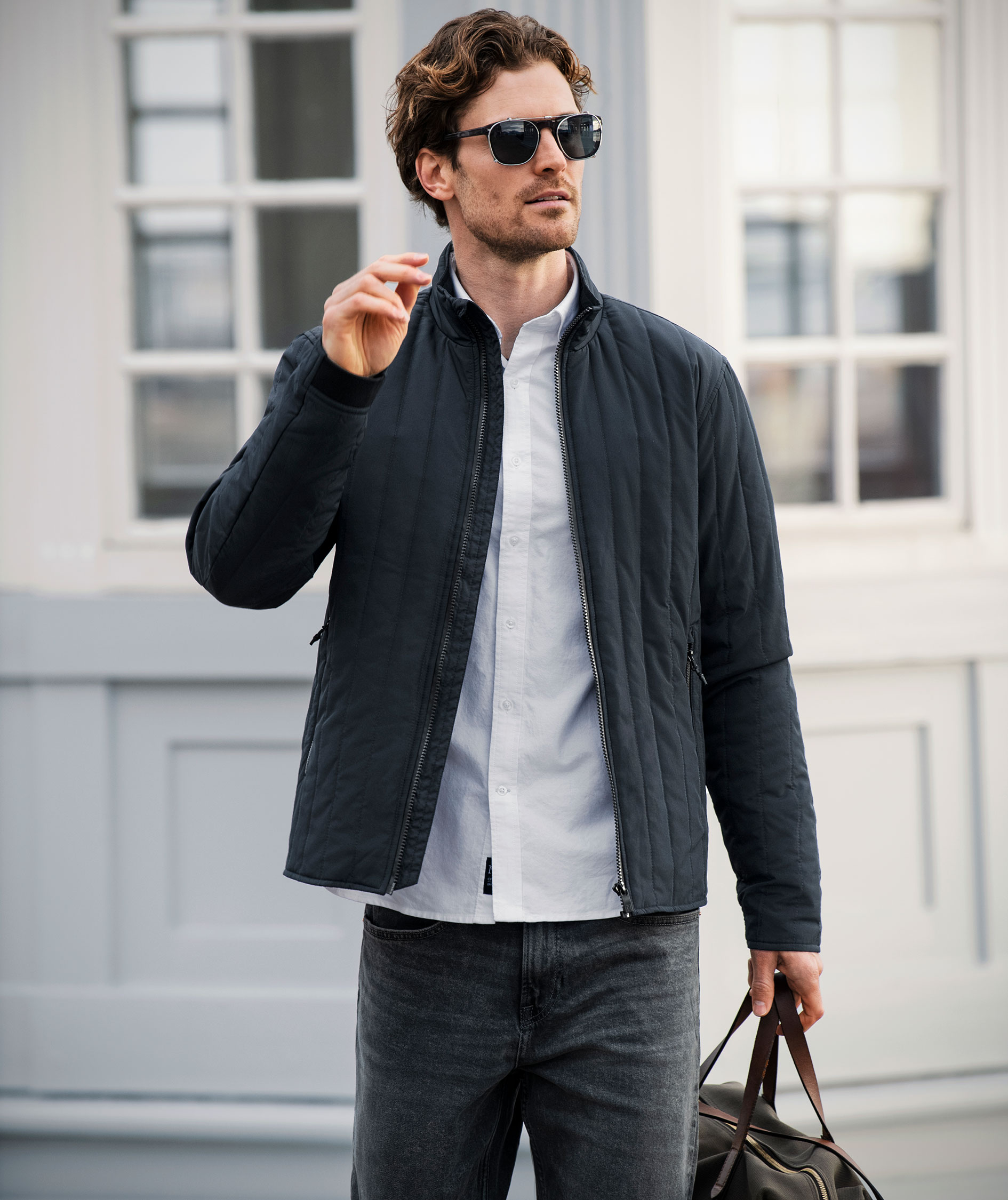 Nimbus Lindenwood vatteret jakke, Navy, large image number 1