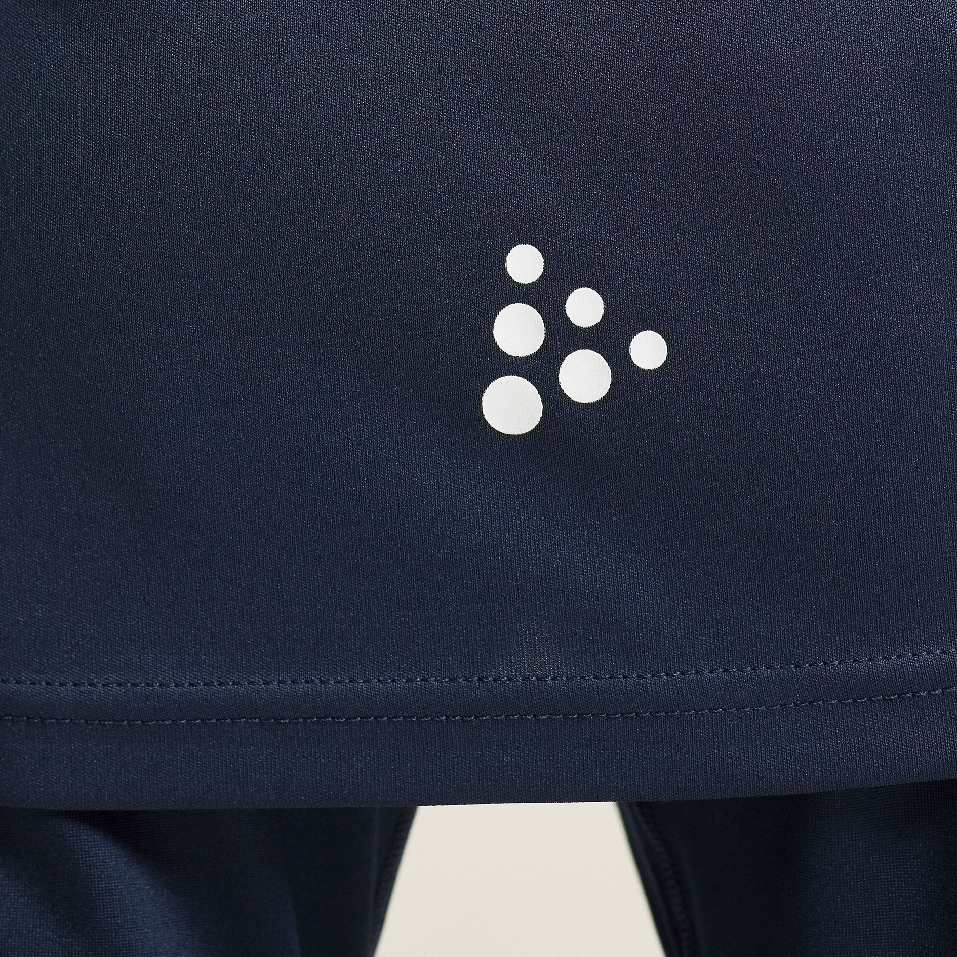 Craft Rush lang&aelig;rmet T-shirt til b&oslash;rn, Navy, large image number 3