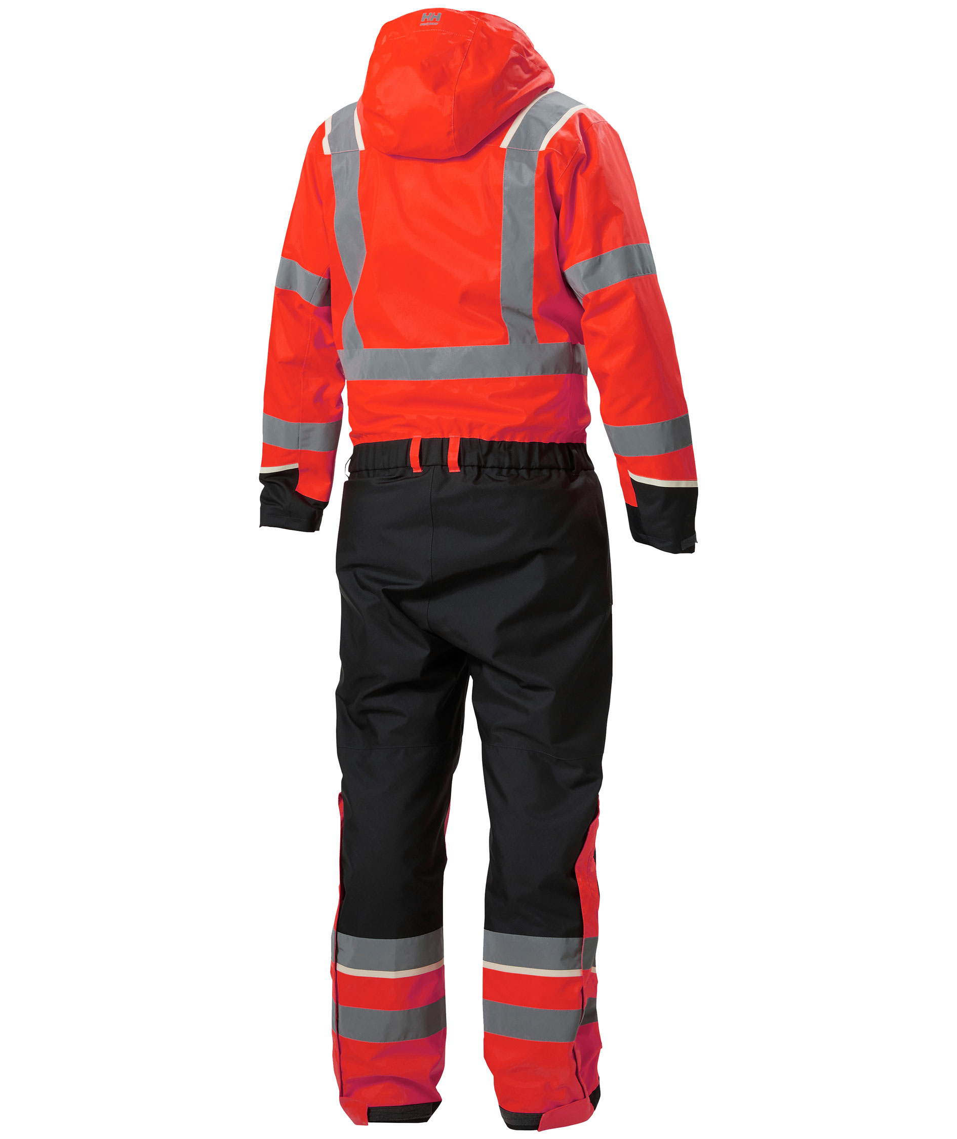 Helly Hansen UC-ME vinteroverall, Varsel R&ouml;d/Ebony, large image number 2