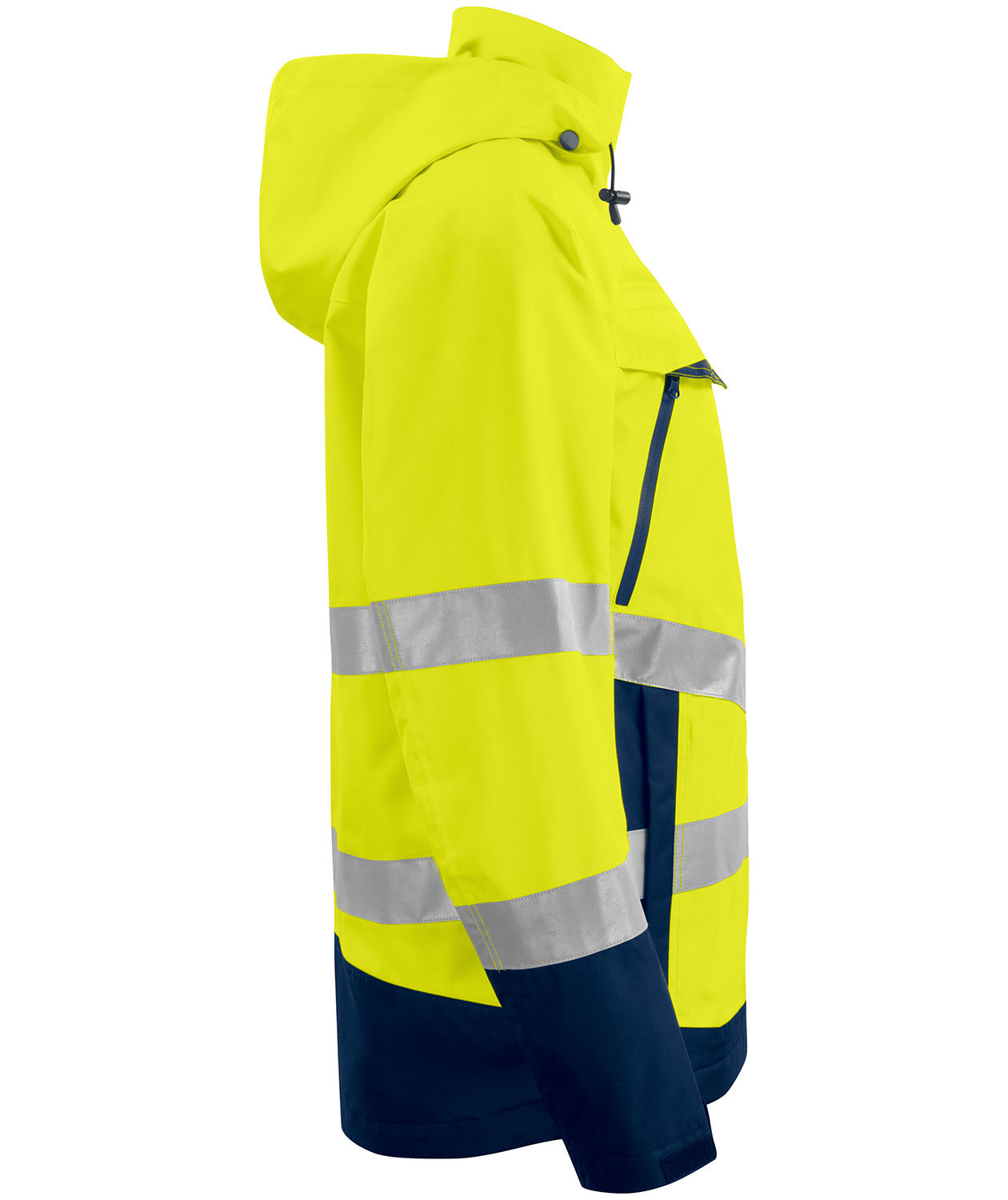 ProJob shell jacket 6440, Hi-Vis Yellow/Navy, large image number 3