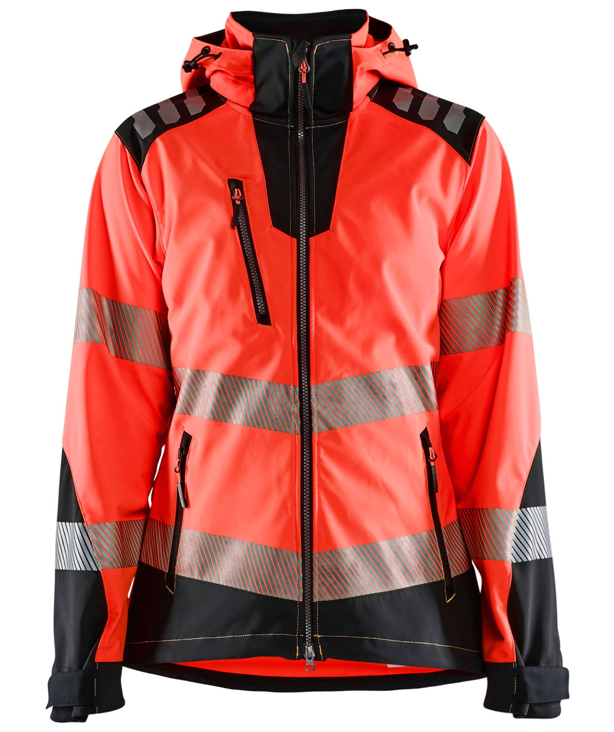 Hi-Vis r&oslash;d/sort