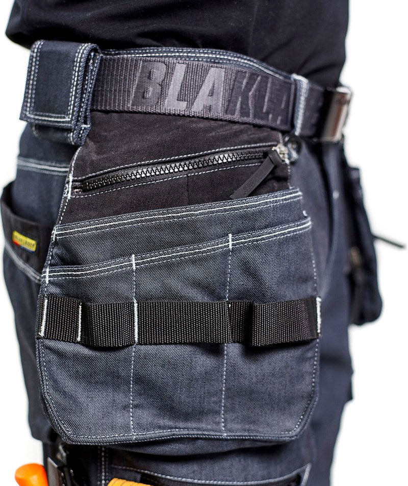 Bl&aring;kl&auml;der craftsman trousers X1900, Marine Blue/Black, large image number 3