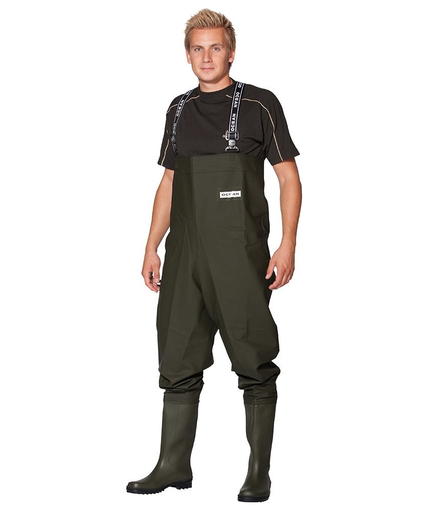 Ocean Original vadare med skyddsst&ouml;vlar S5, Gr&ouml;n