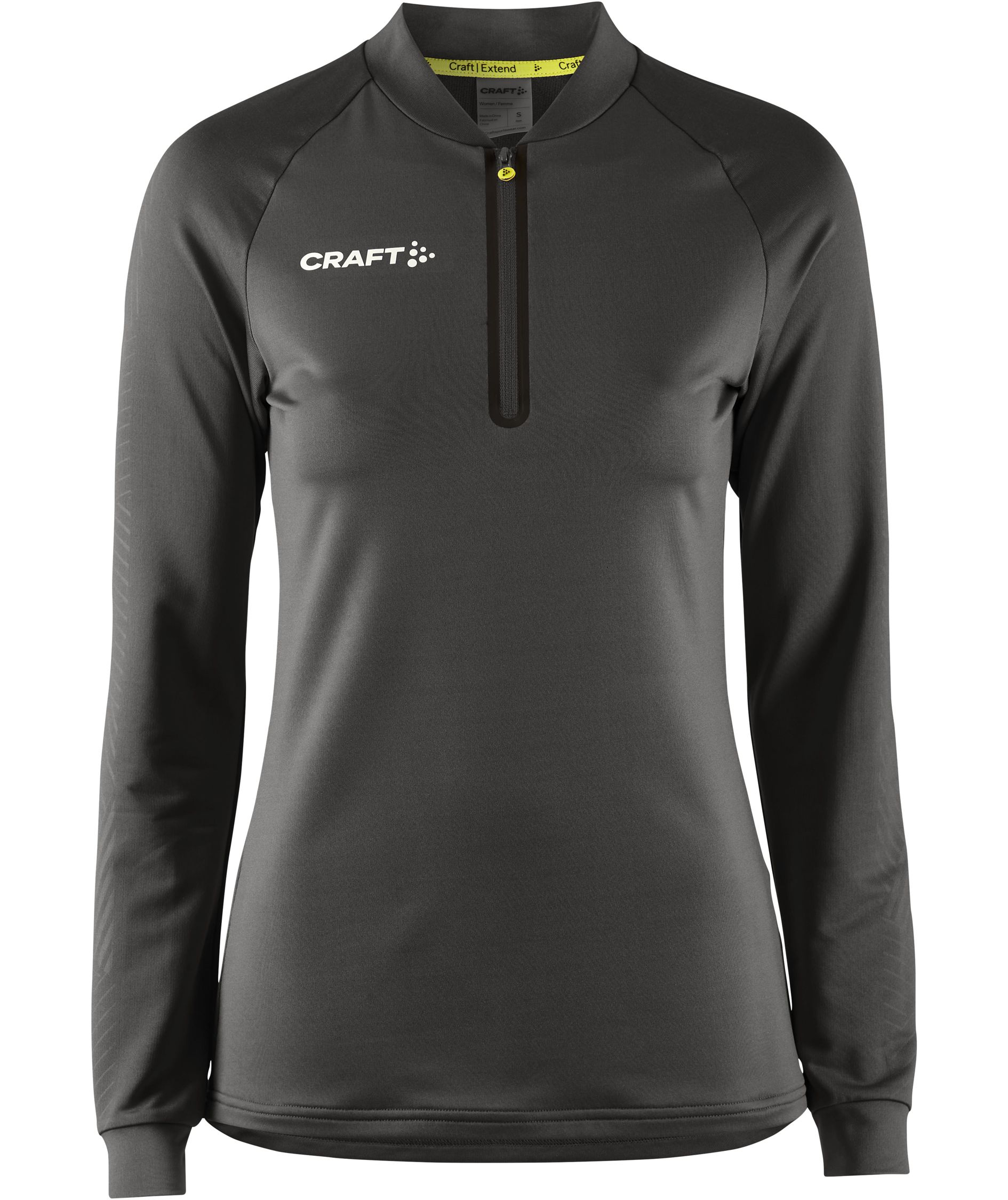 Craft Extend halfzip tr&auml;ningstr&ouml;ja, dam, Asphalt, Asphalt, swatch