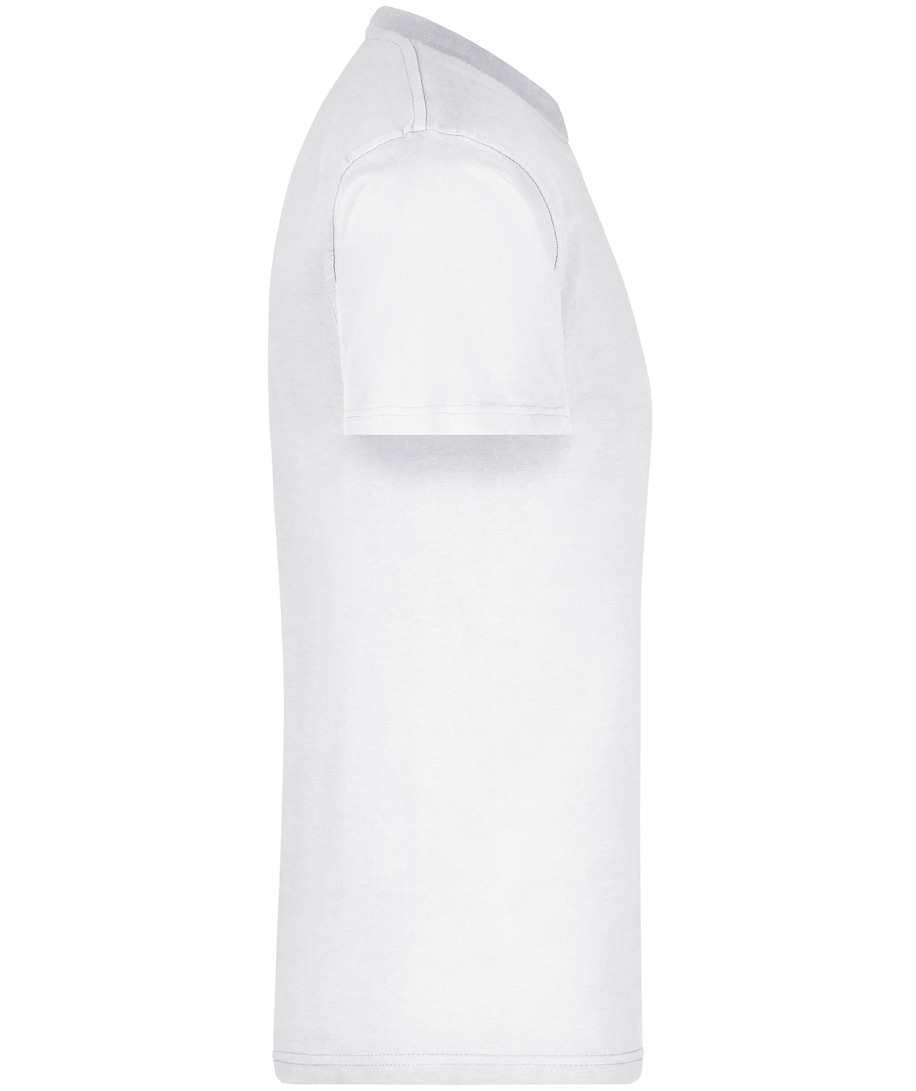 James & Nicholson T-shirt Round-T Heavy, White, large image number 2