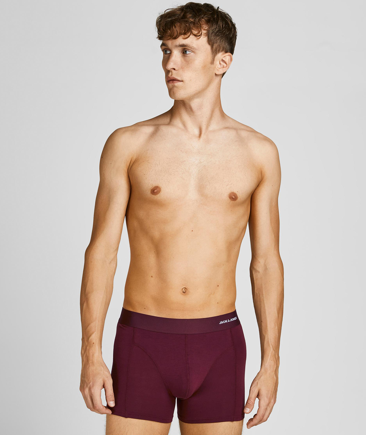 Jack & Jones JACBASIC 3-pack bambus boxershorts, Black/blue/red, large image number 4