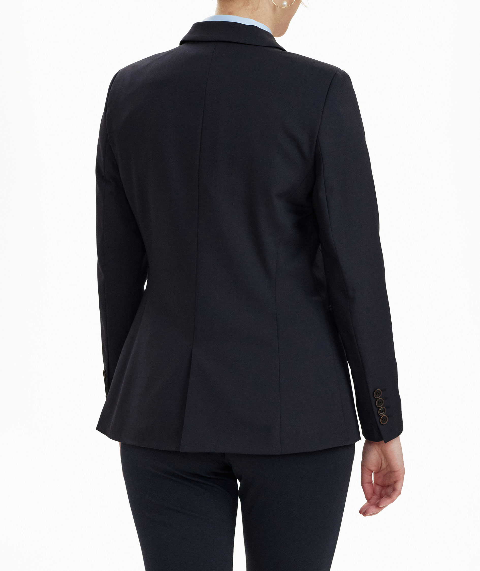 Sunwill Traveller Modern fit kavaj dam med ull, Dark navy, large image number 7