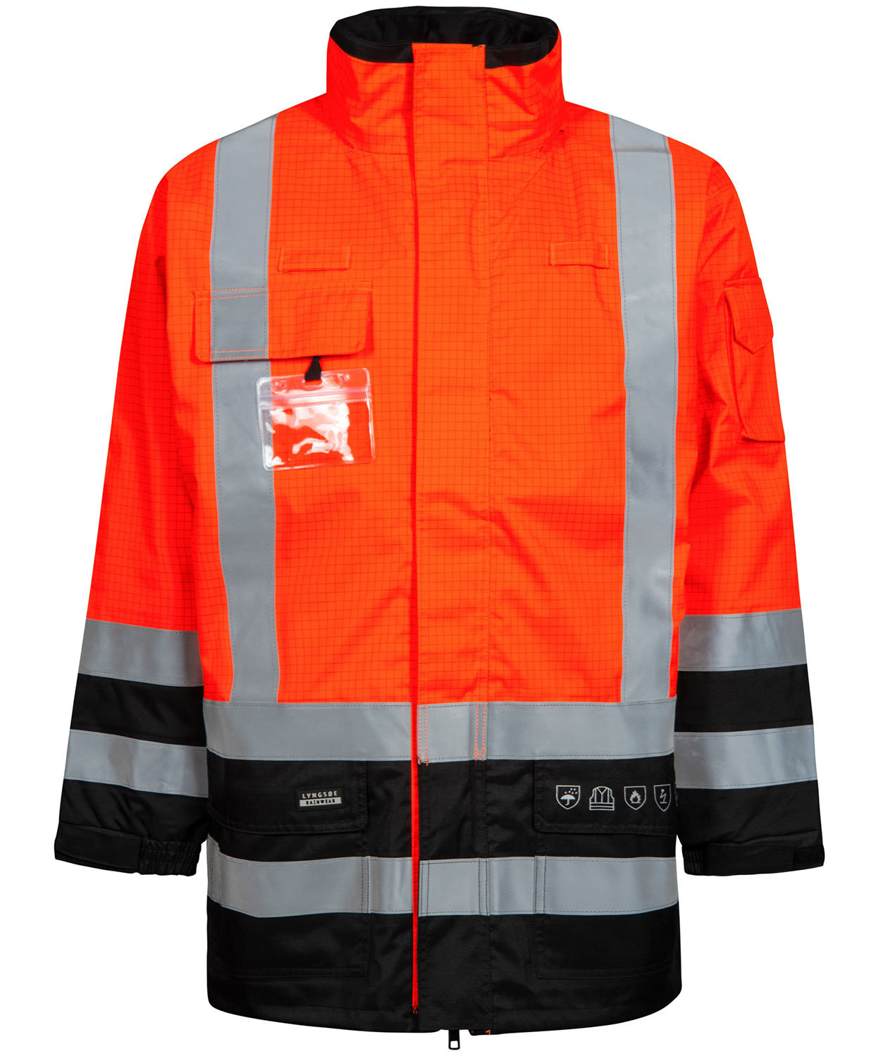 Lyngs&oslash;e Multinorm vinterjacka, Varsel Orange/Svart