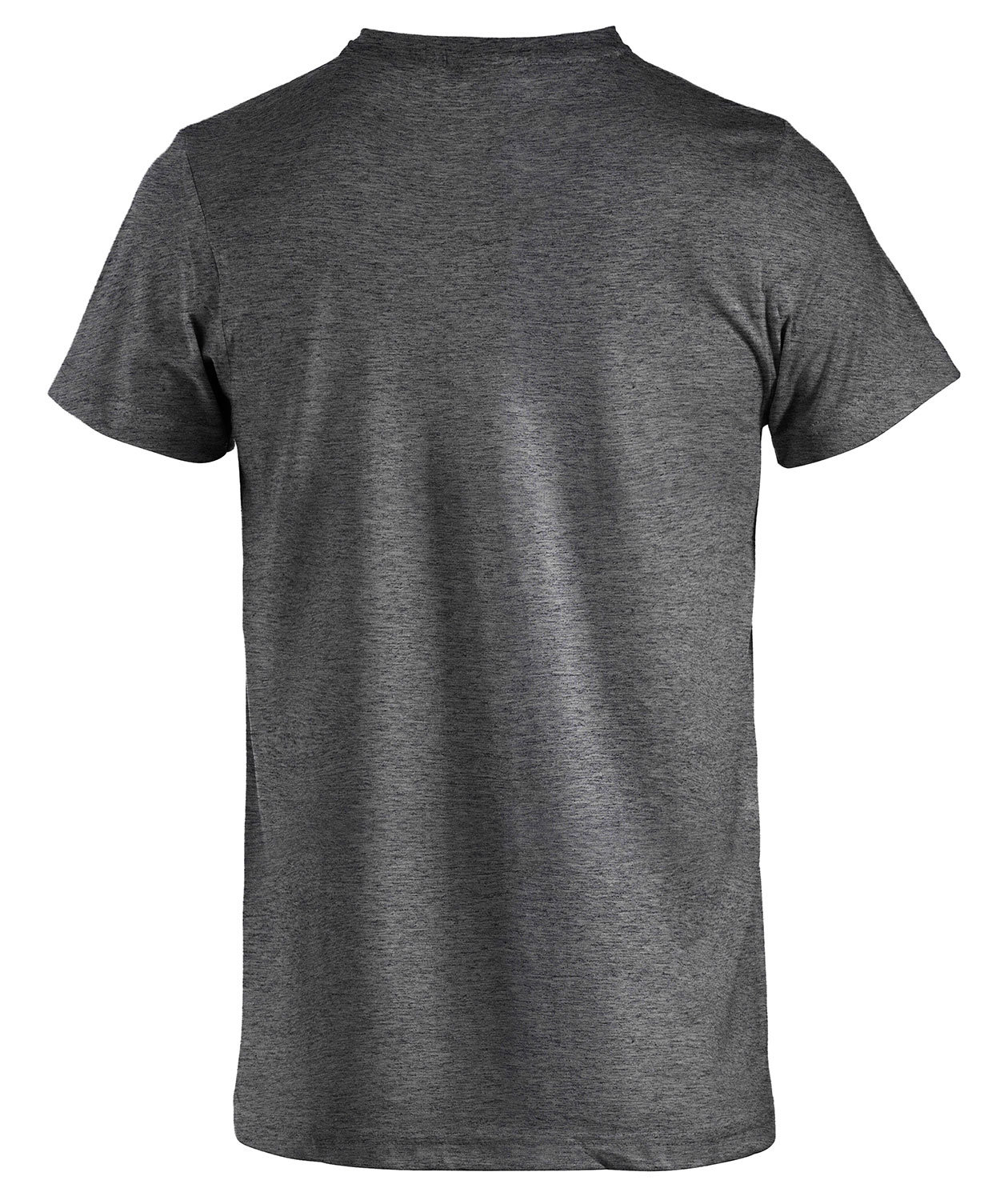 Clique Basic T-shirt, Antracit Melange, large image number 2