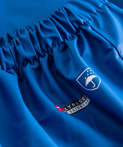 Lyngs&oslash;e PU regnbyxa, Kungsbl&aring;