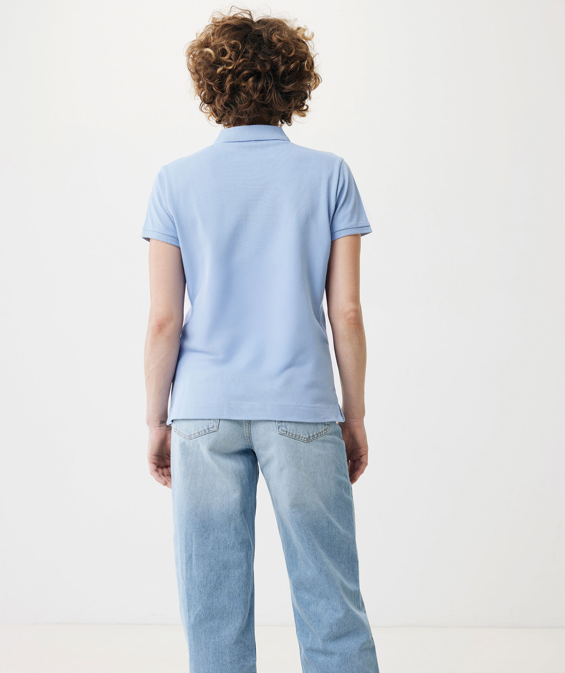 Iqoniq Yosemite Damen Poloshirt, Sky Blue, large image number 3