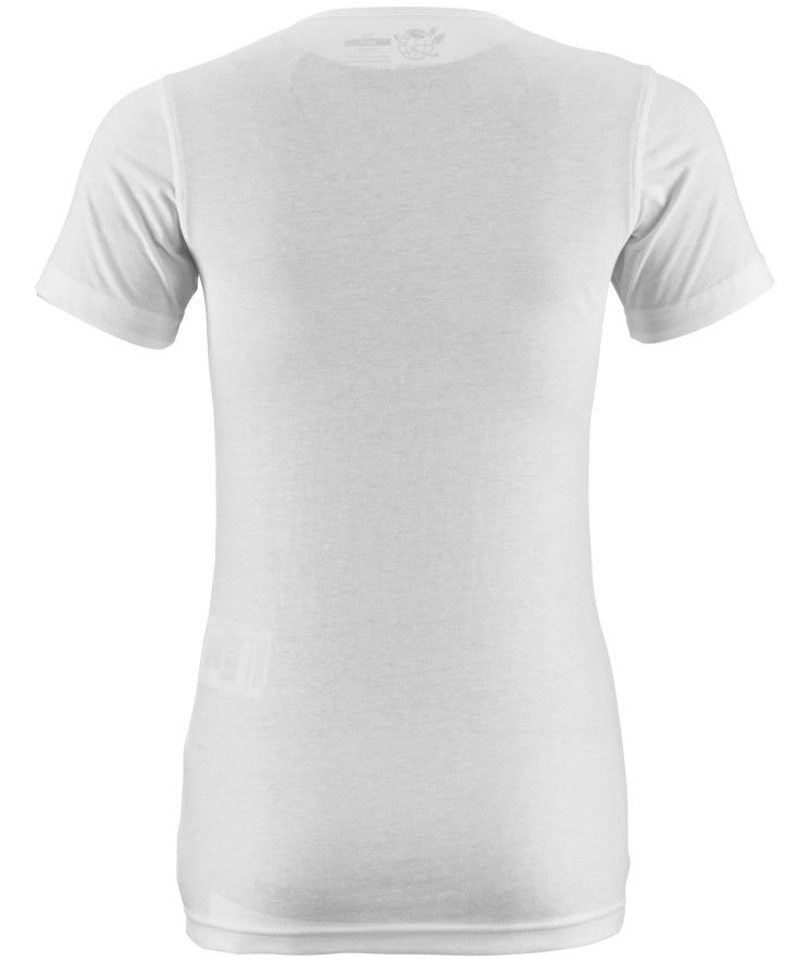 Mascot Crossover dame T-skjorte, Hvit, large image number 1