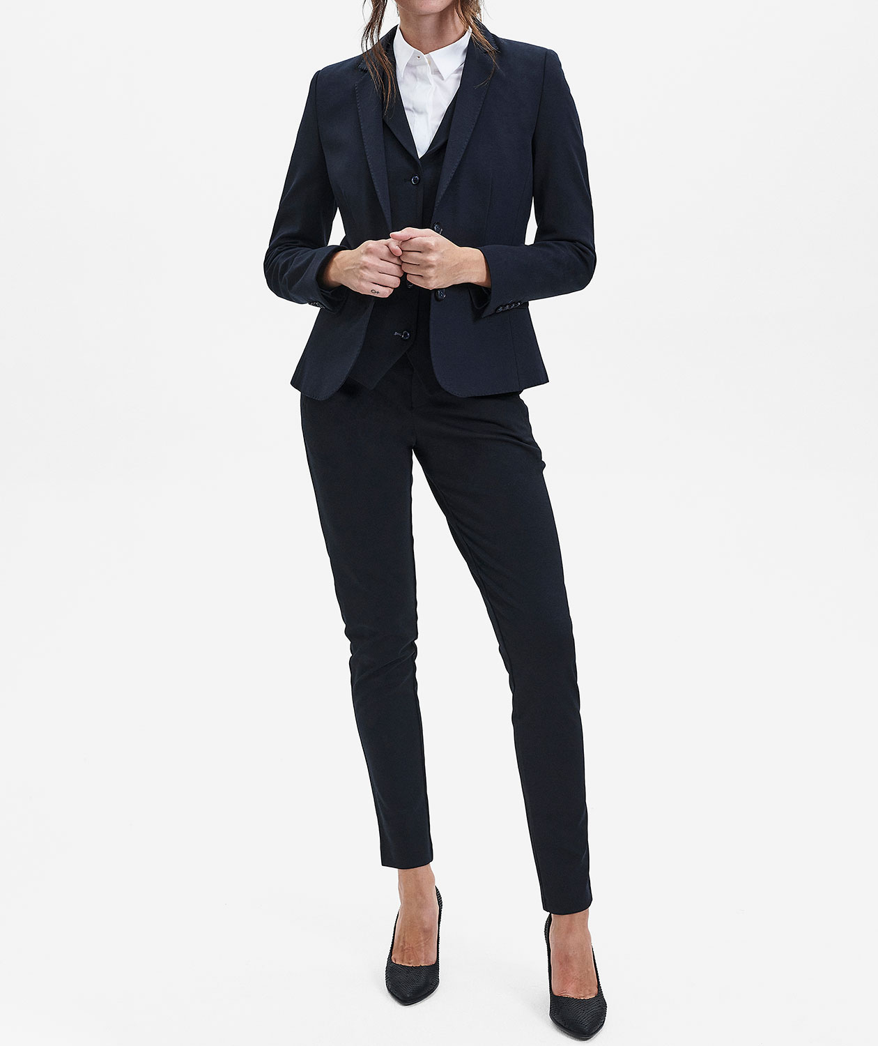 Sunwill Extreme Flex Modern fit Damenweste, Navy, large image number 6