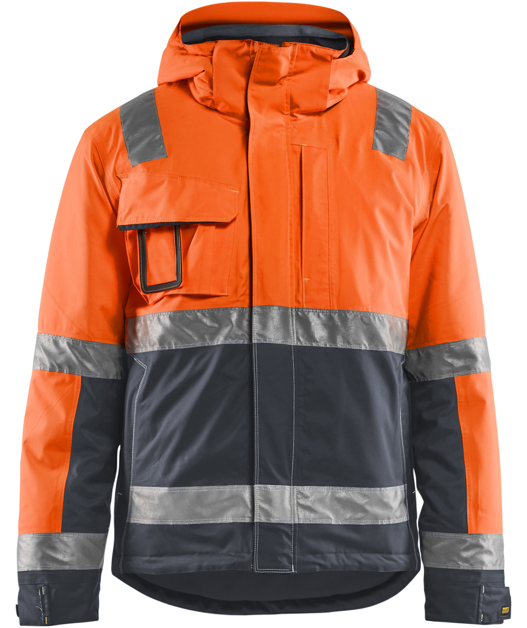 Hi-Vis Orange/Mellemgr&aring;