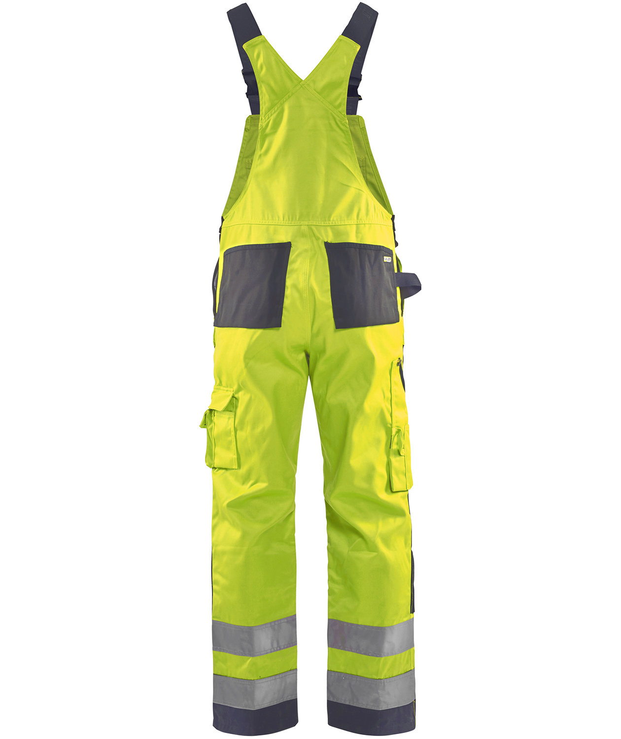 Bl&aring;kl&auml;der arbejdsoveralls, Hi-vis Gul/Gr&aring;, large image number 1
