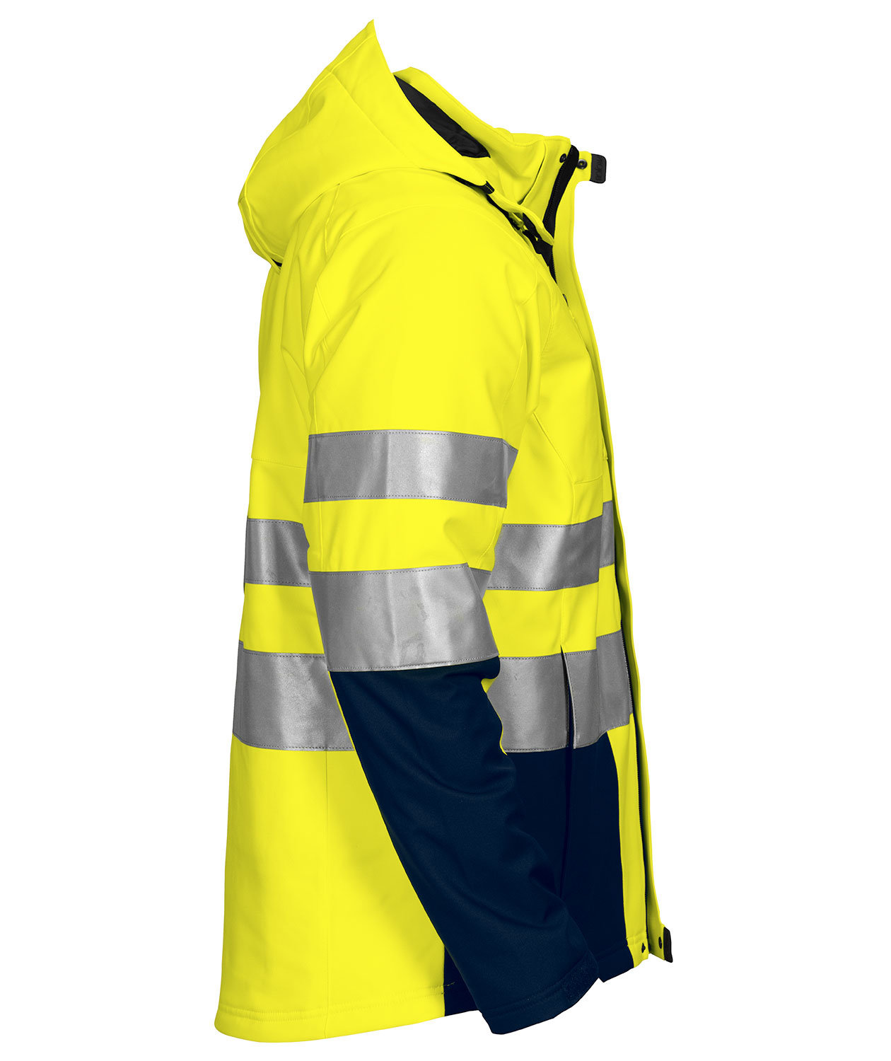 ProJob Winterjacke 6420, Hi-Vis gelb/marine, large image number 3