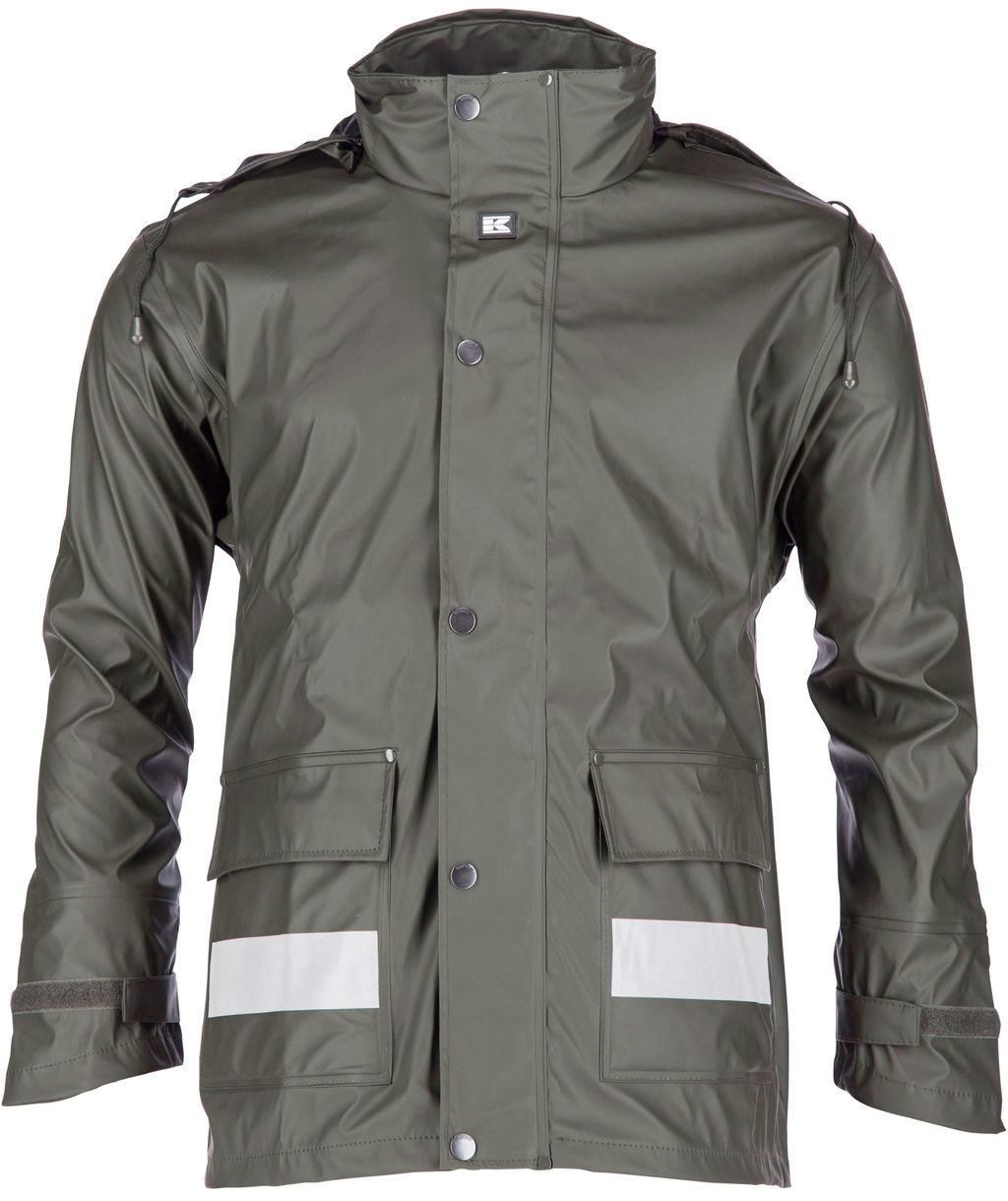 Kramp Protect Regenjacke, Gr&uuml;n, Gr&uuml;n, swatch