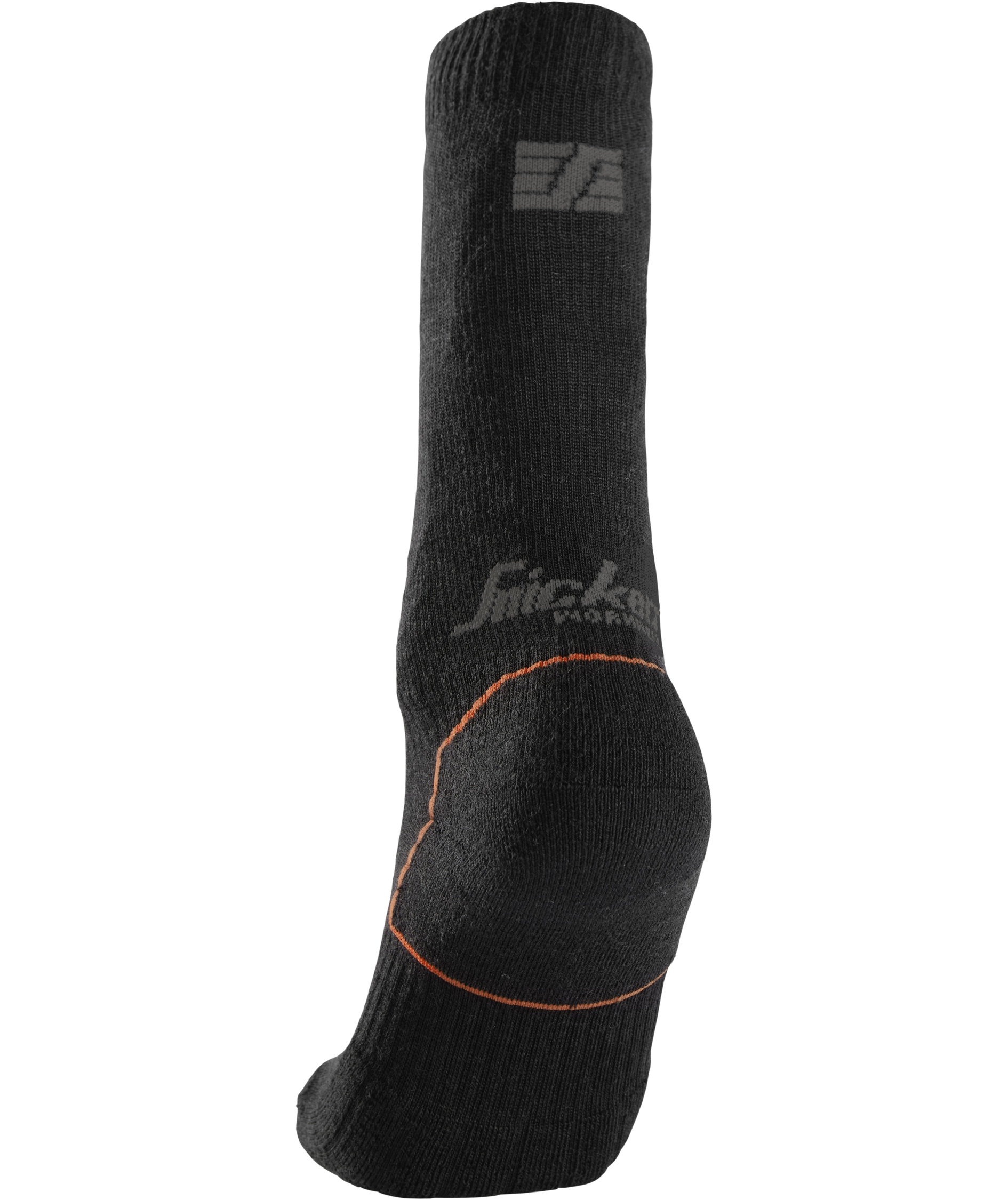 Snickers 2-pack socks with merino wool, Black