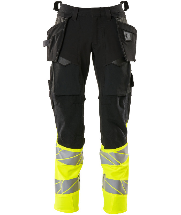 Mascot Accelerate Safe h&aring;ndv&aelig;rkerbukser Full stretch