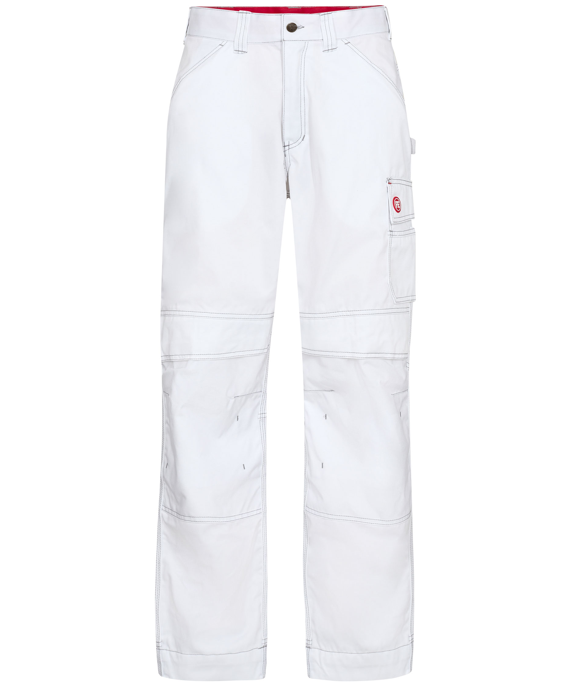 Engel Combat Arbetsbyxa, Vit, large image number 0