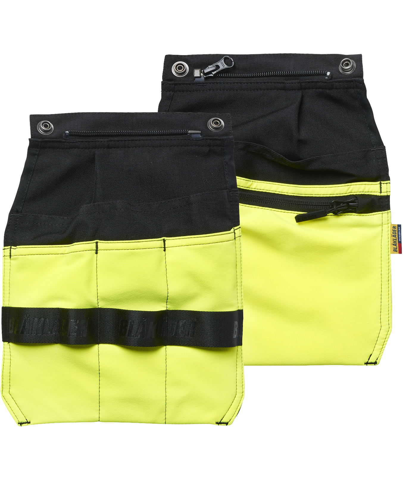 Bl&aring;kl&auml;der hengelommer, Svart/Hi-Vis Gul
