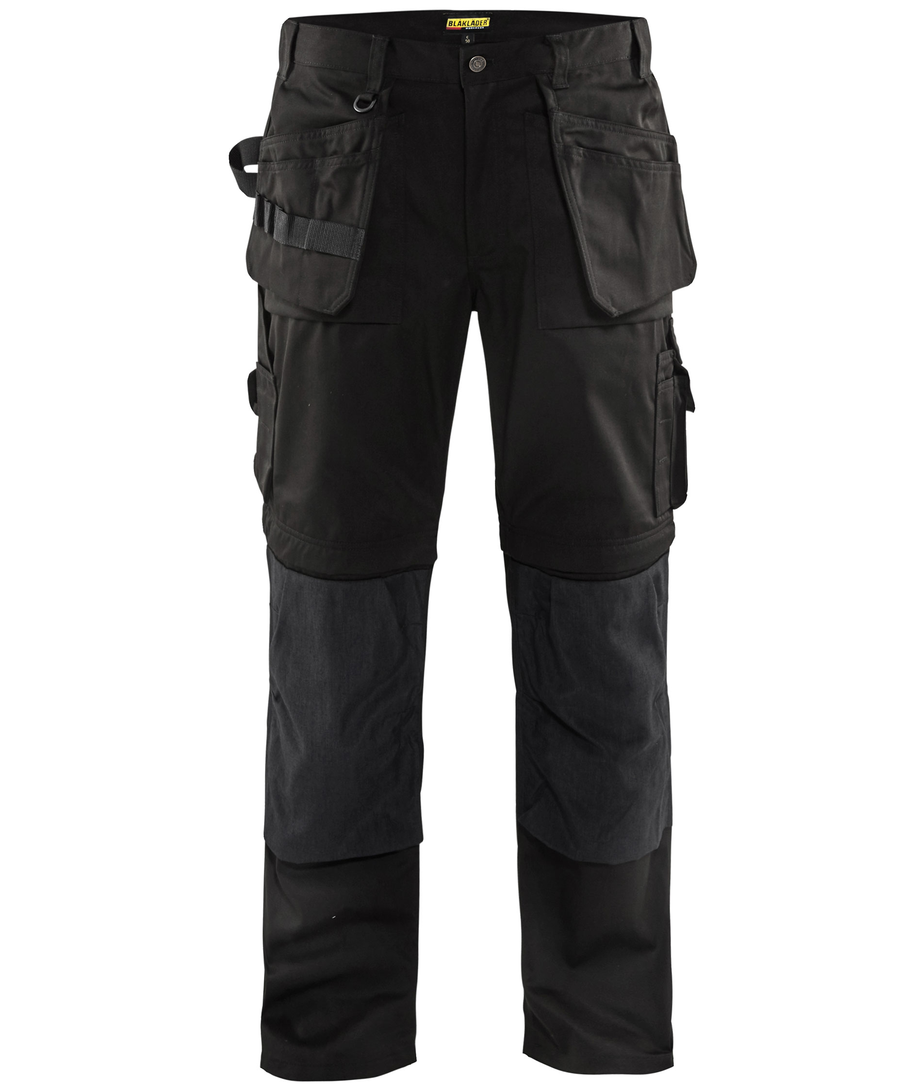 Bl&aring;kl&auml;der h&aring;ndv&aelig;rkerbukser med zip-off ben, Sort