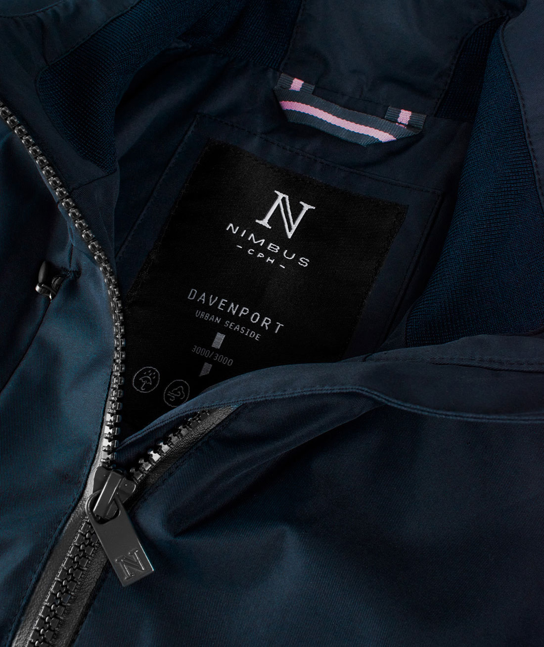 Nimbus Davenport jacka dam, Navy, large image number 3