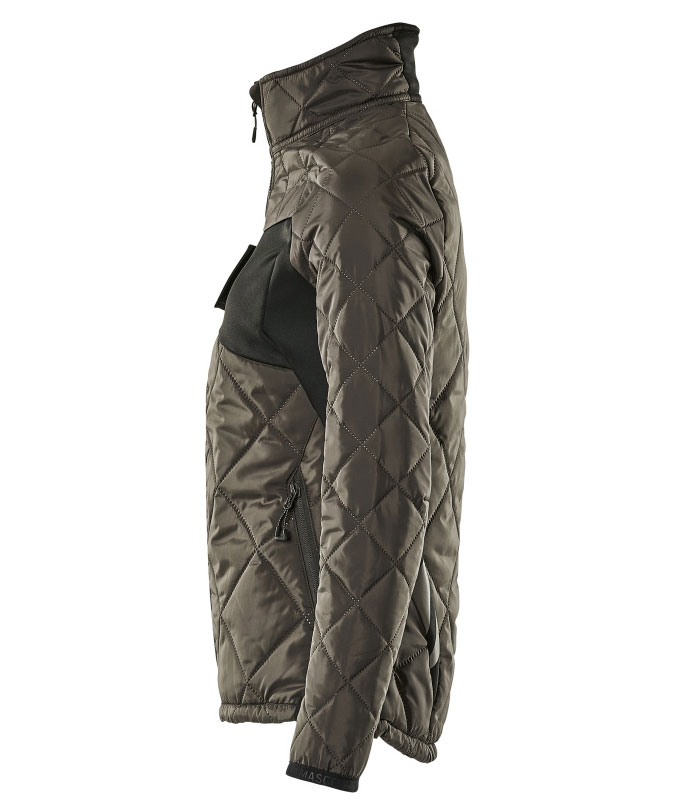 Mascot Accelerate dame vattert jakke, M&oslash;rk Antrasitt/Svart, large image number 3