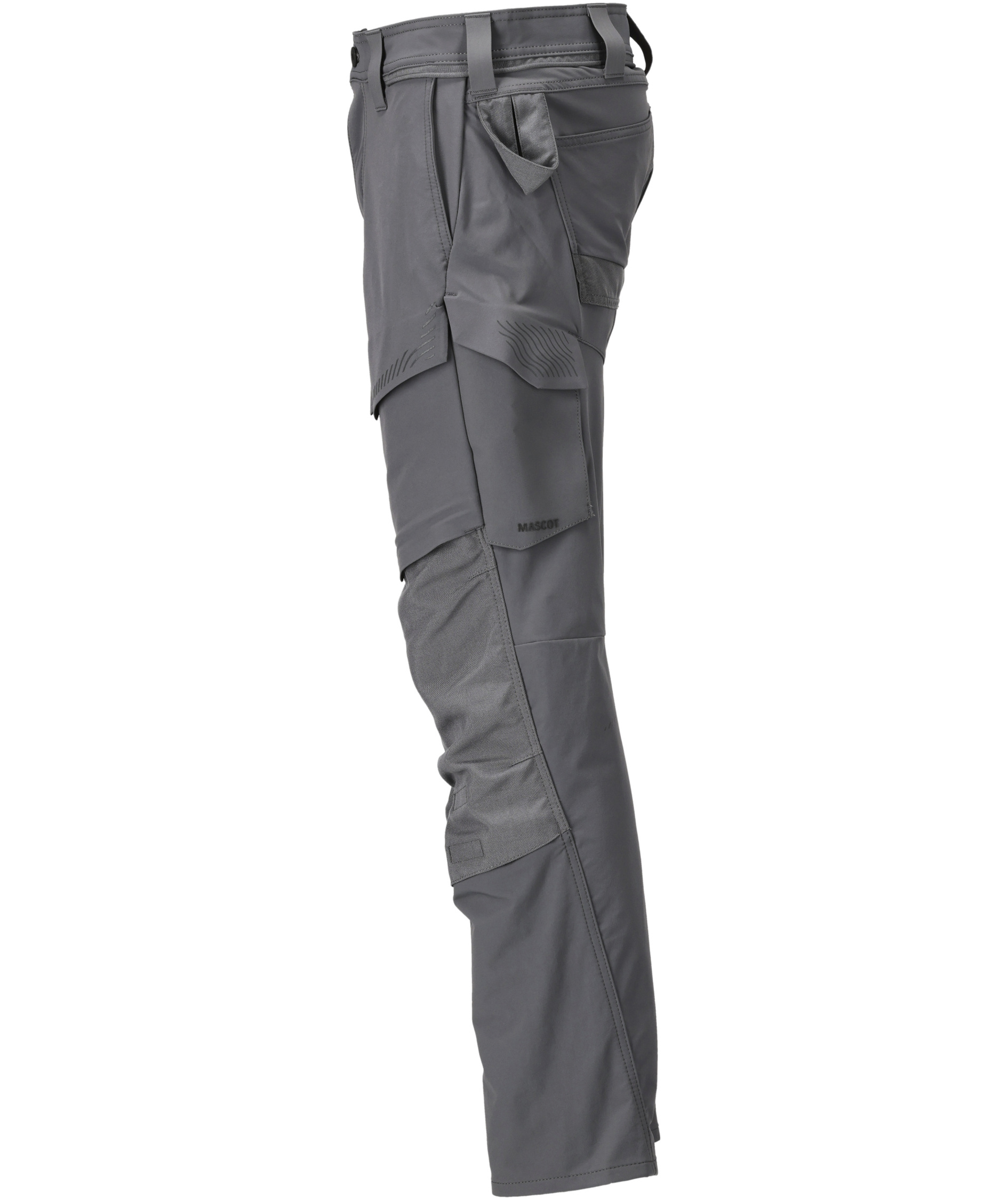 Mascot Customized arbejdsbukser full stretch, Stengr&aring;, large image number 3
