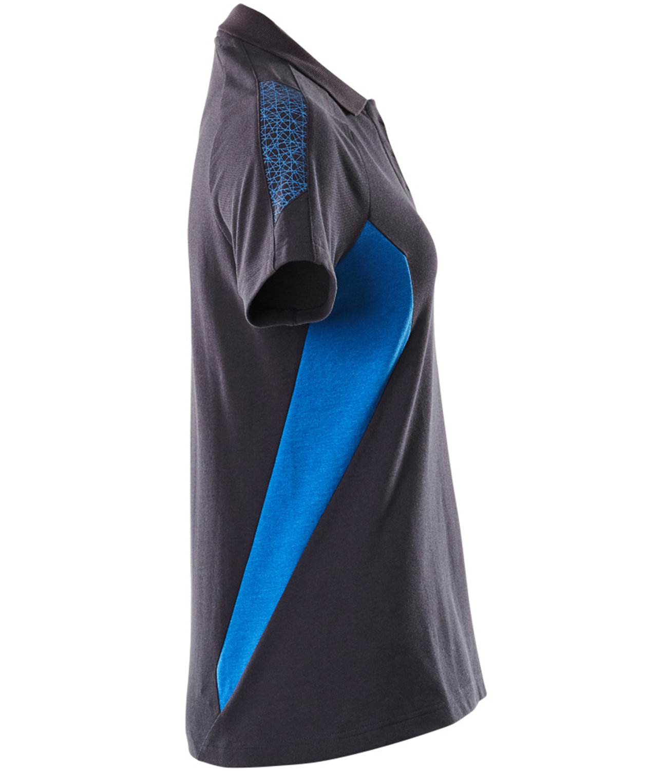 Mascot Accelerate dame polo T-shirt, M&oslash;rk Marine/Azurbl&aring;, large image number 2