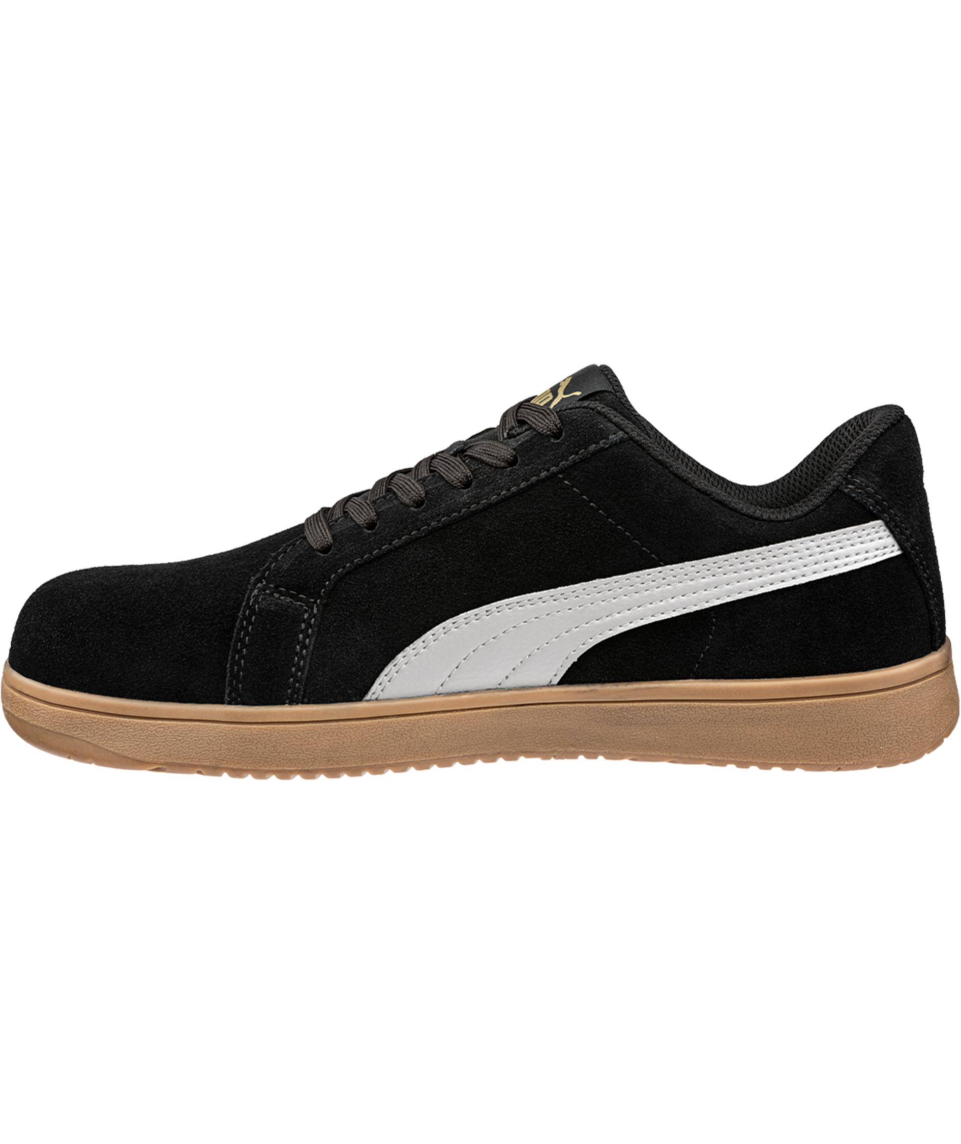 Puma Iconic sikkerhedssko S1PL, Black/Gum, large image number 3