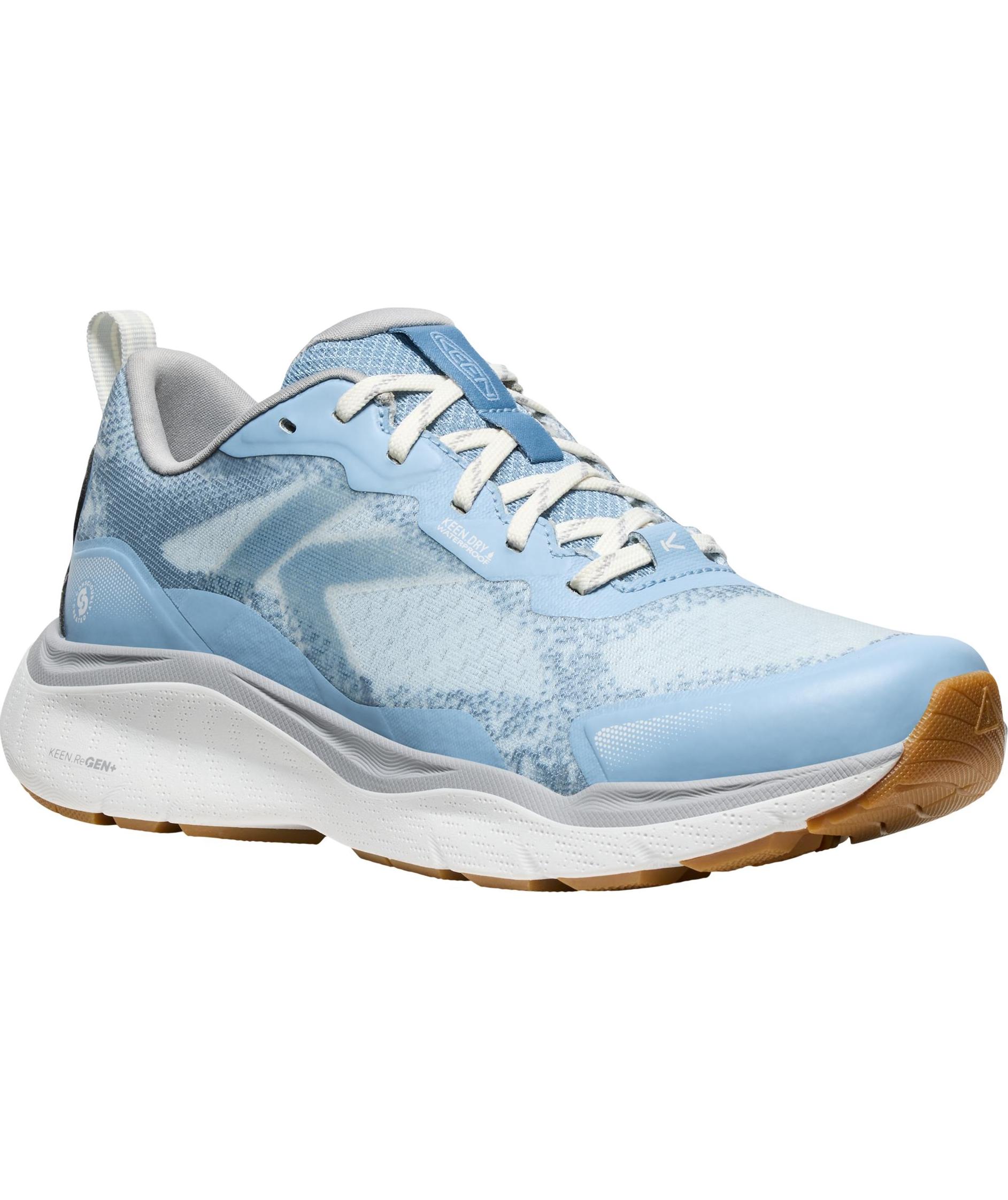 Keen Leiki WP women's hiking shoes, Skyway/star white, large image number 2