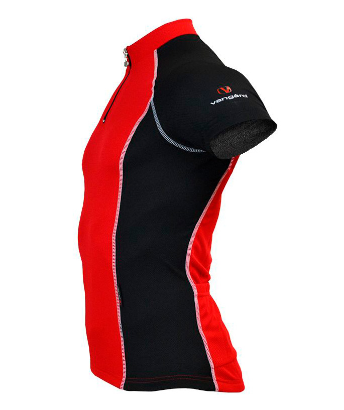 Vang&agrave;rd kort&auml;rmad cykeltr&ouml;ja dam, R&ouml;d