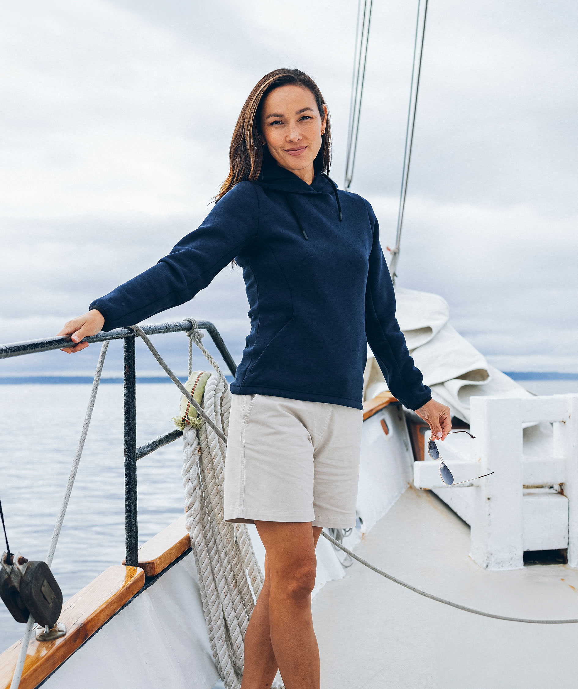 Cutter & Buck Edgemont dameshorts, Beige