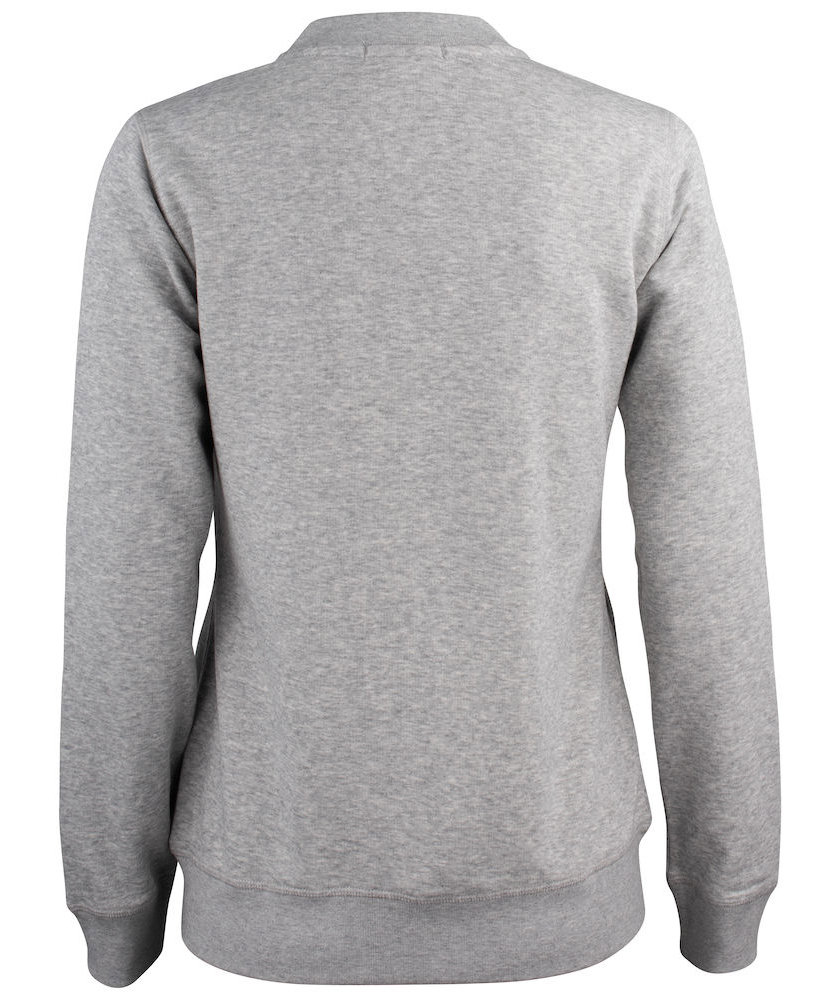 Clique Premium OC cardigan dam, Gr&aring; Melange, large image number 1