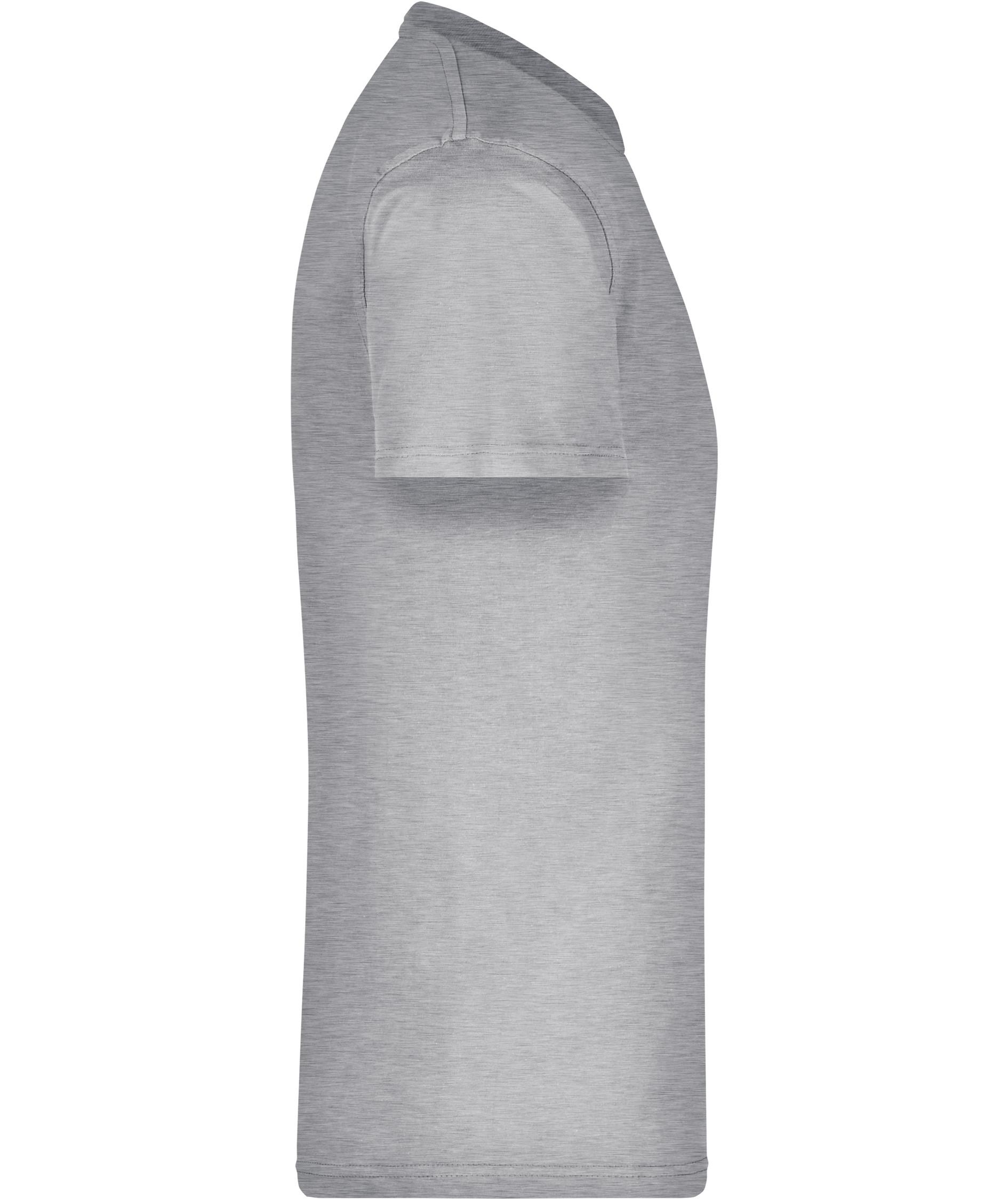 James & Nicholson T-shirt Round-T Heavy, Grey-Heather, large image number 2