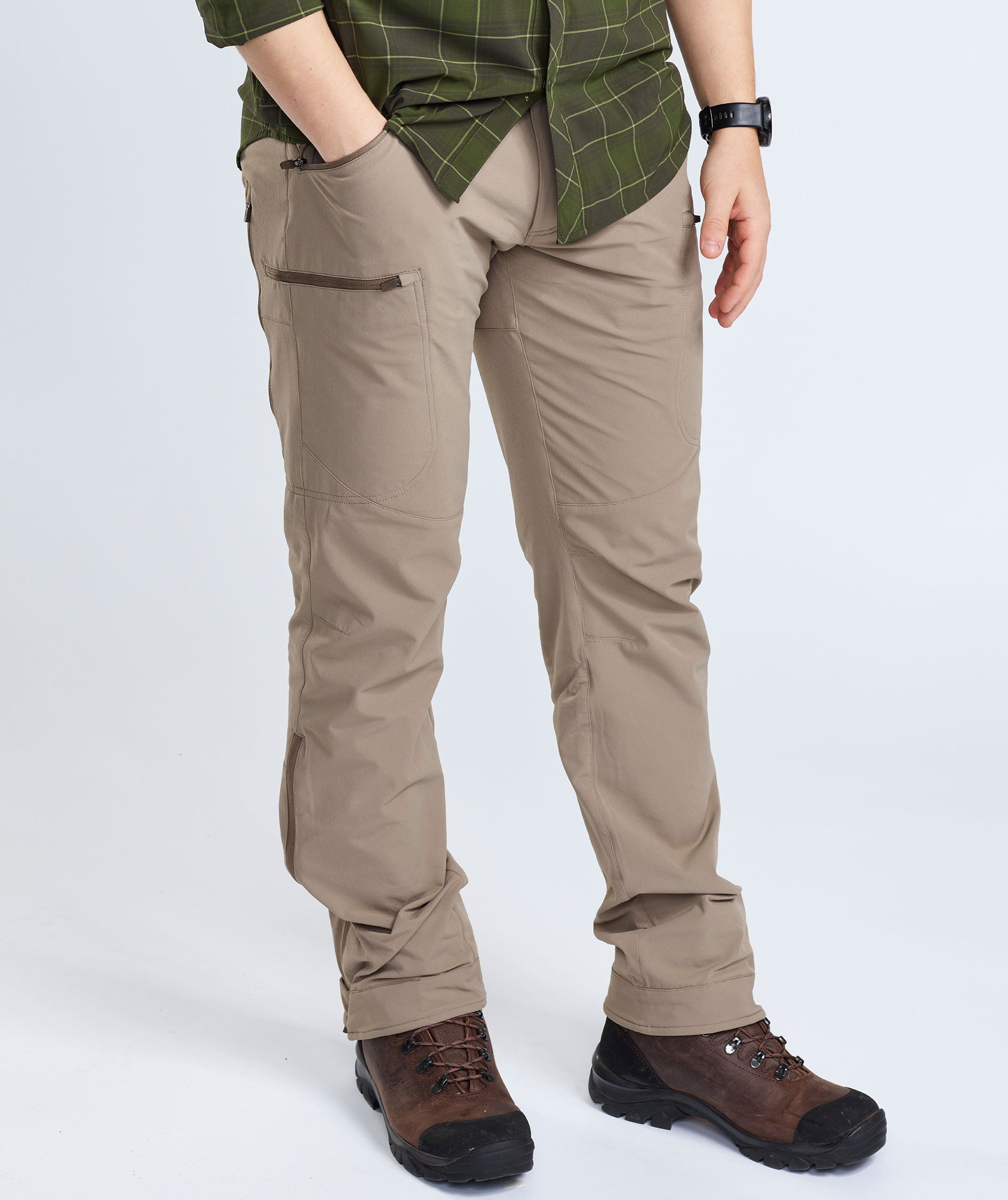 Pinewood&nbsp;Abisko Light bukser, Mole Brown, large image number 3