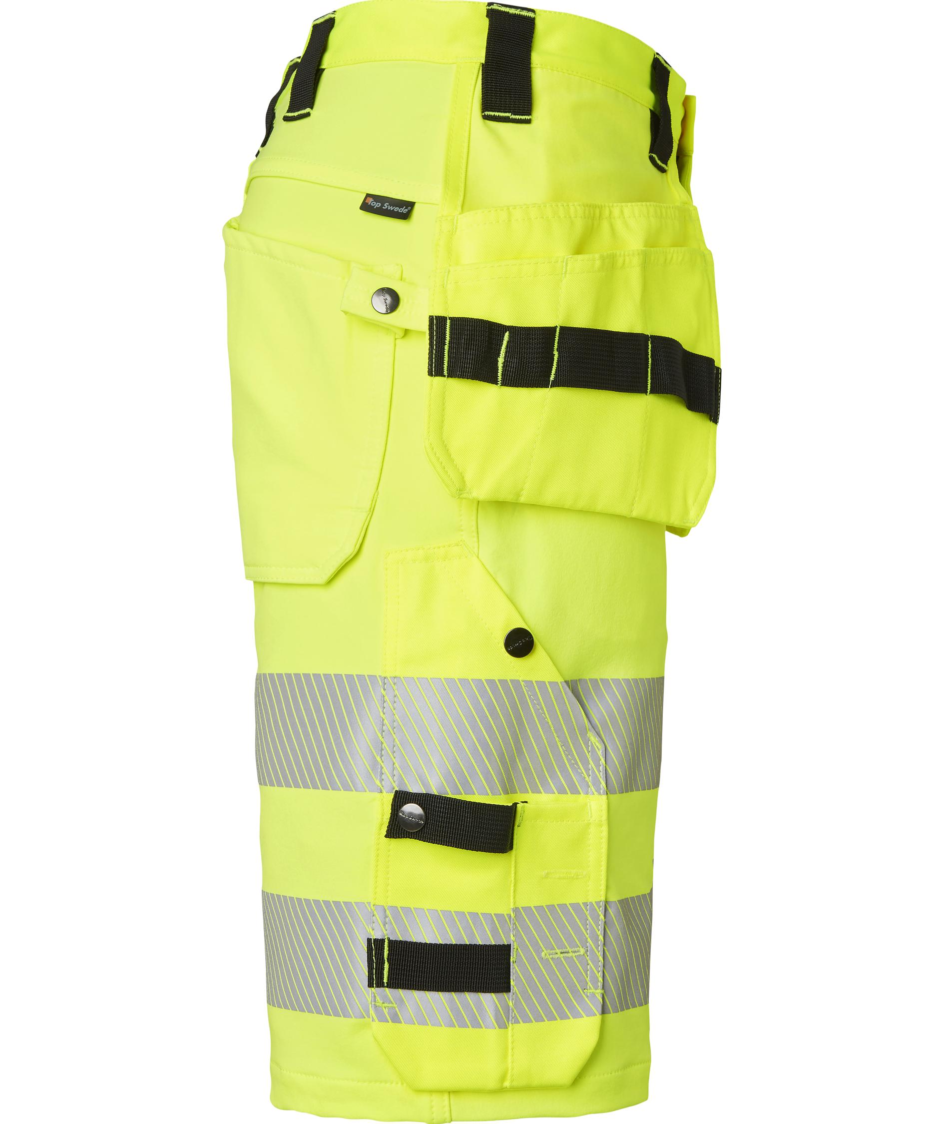 Top Swede hantverksshorts 315 full stretch, Varsel Gul, large image number 2