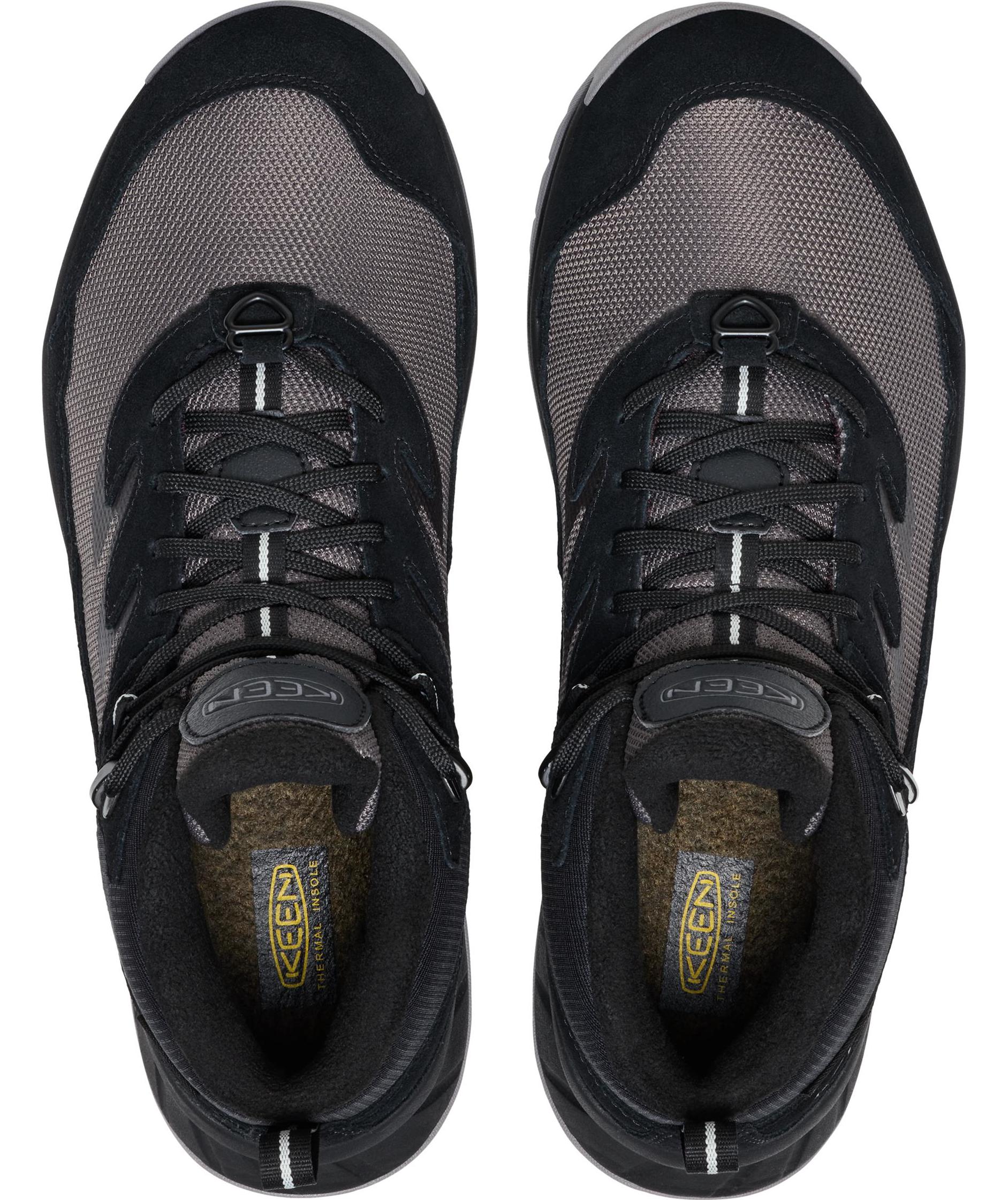 Keen Hightrail Mid Polar vandrest&oslash;vlette, Black/Steel Grey, large image number 4