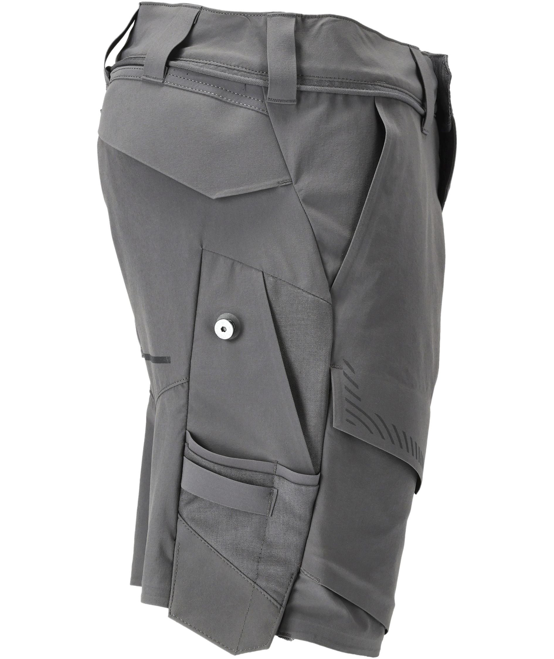 Mascot Customized arbeidsshorts full stretch, Stein gr&aring;, large image number 2