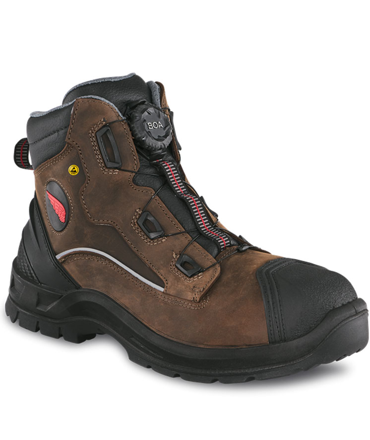 Red Wing safety boots 3233 S3, Brown
