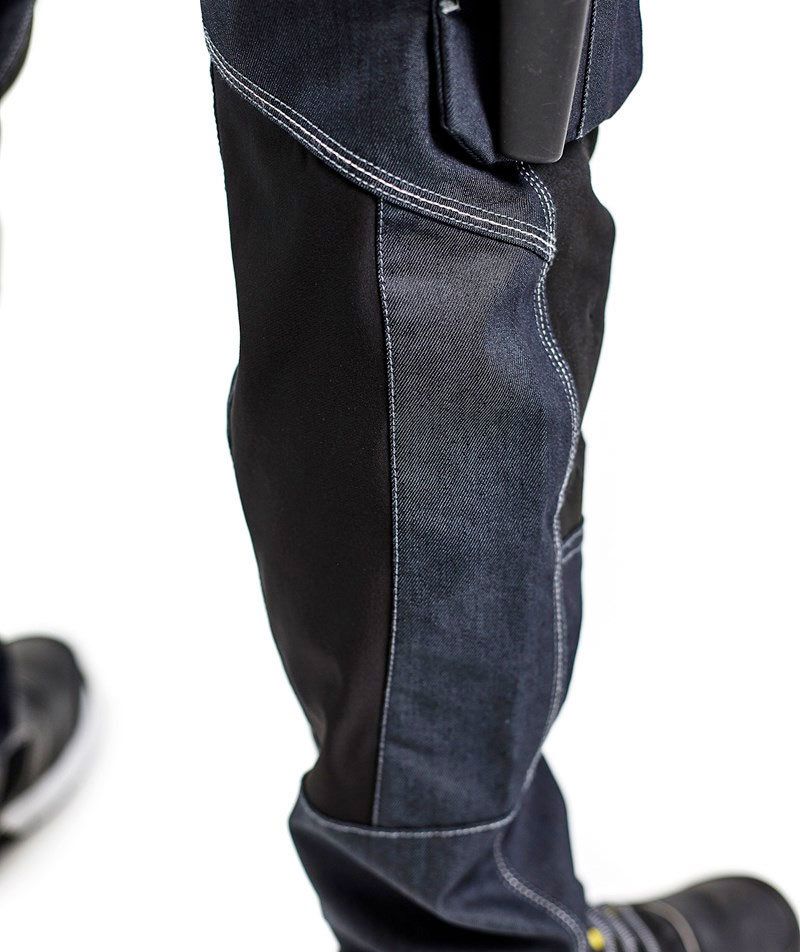 Bl&aring;kl&auml;der craftsman trousers X1900, Marine Blue/Black, large image number 2