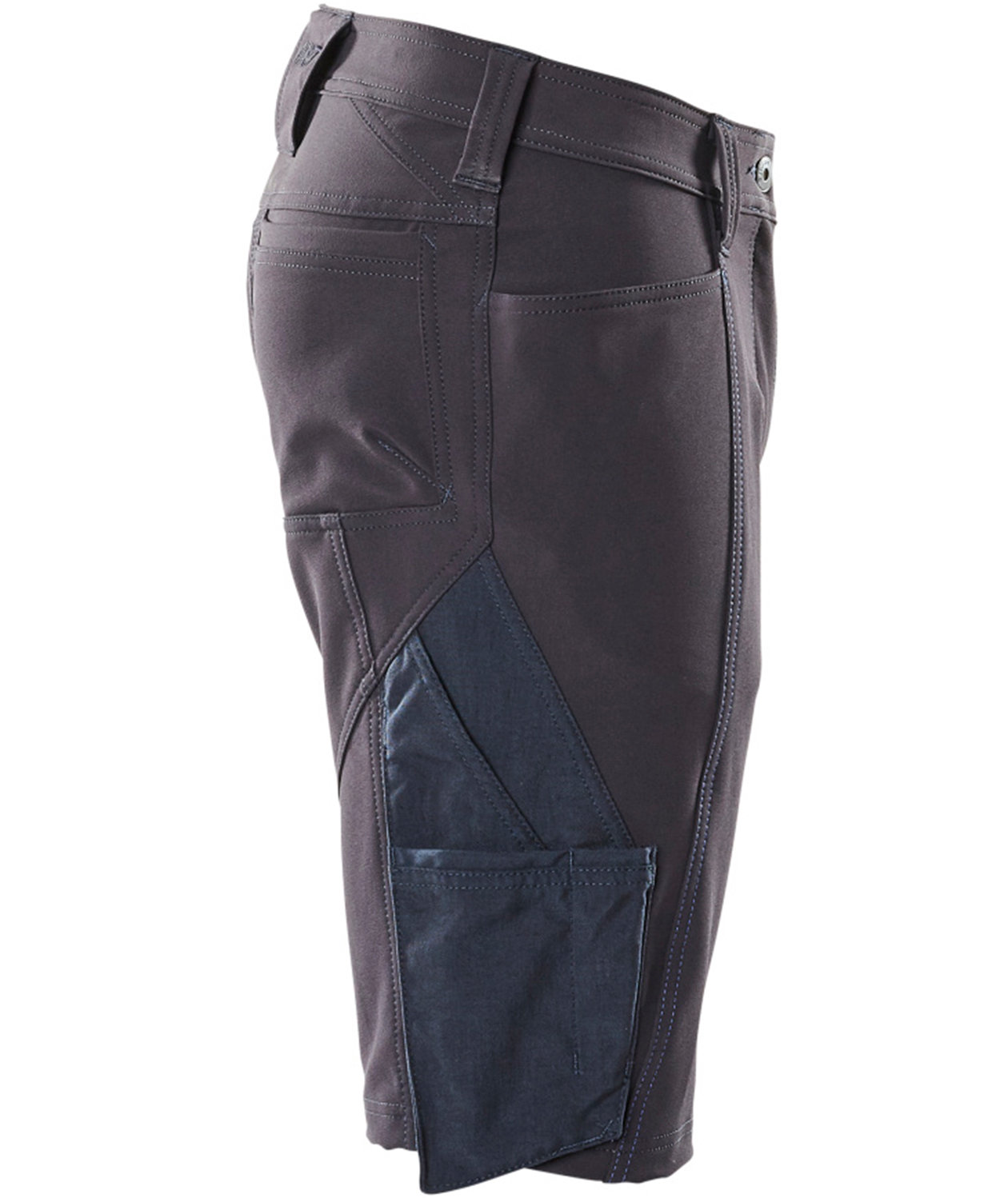 Mascot Accelerate diamond fit dame serviceshorts full stretch, M&oslash;rk Marine, large image number 2