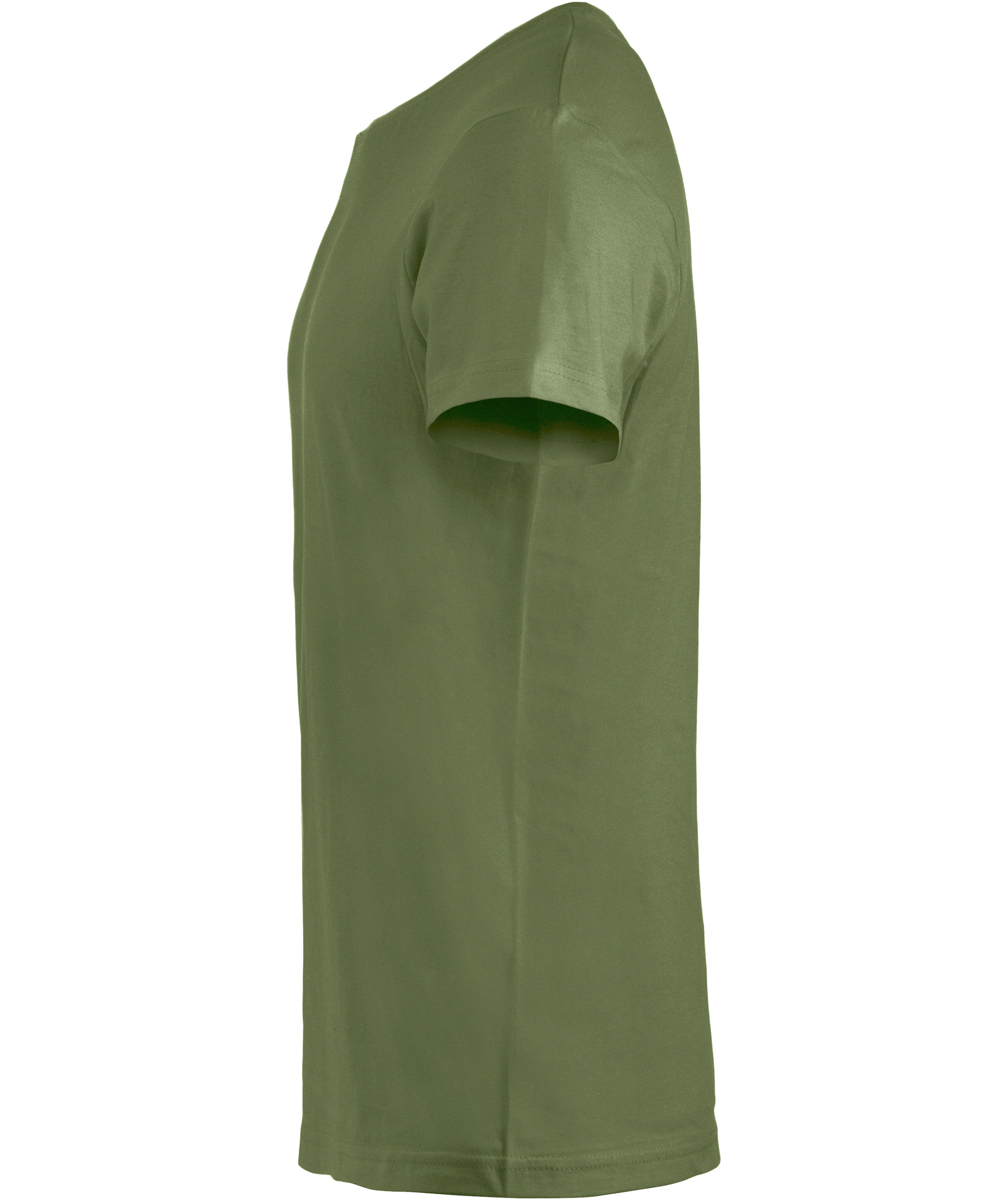 Clique Basic T-shirt, Armygr&oslash;n, large image number 3