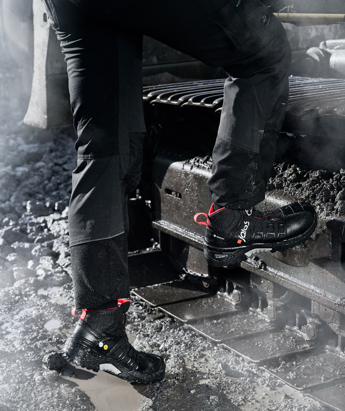 Jalas 9988 Exalter GTX sikkerhedsst&oslash;vler S3, Sort