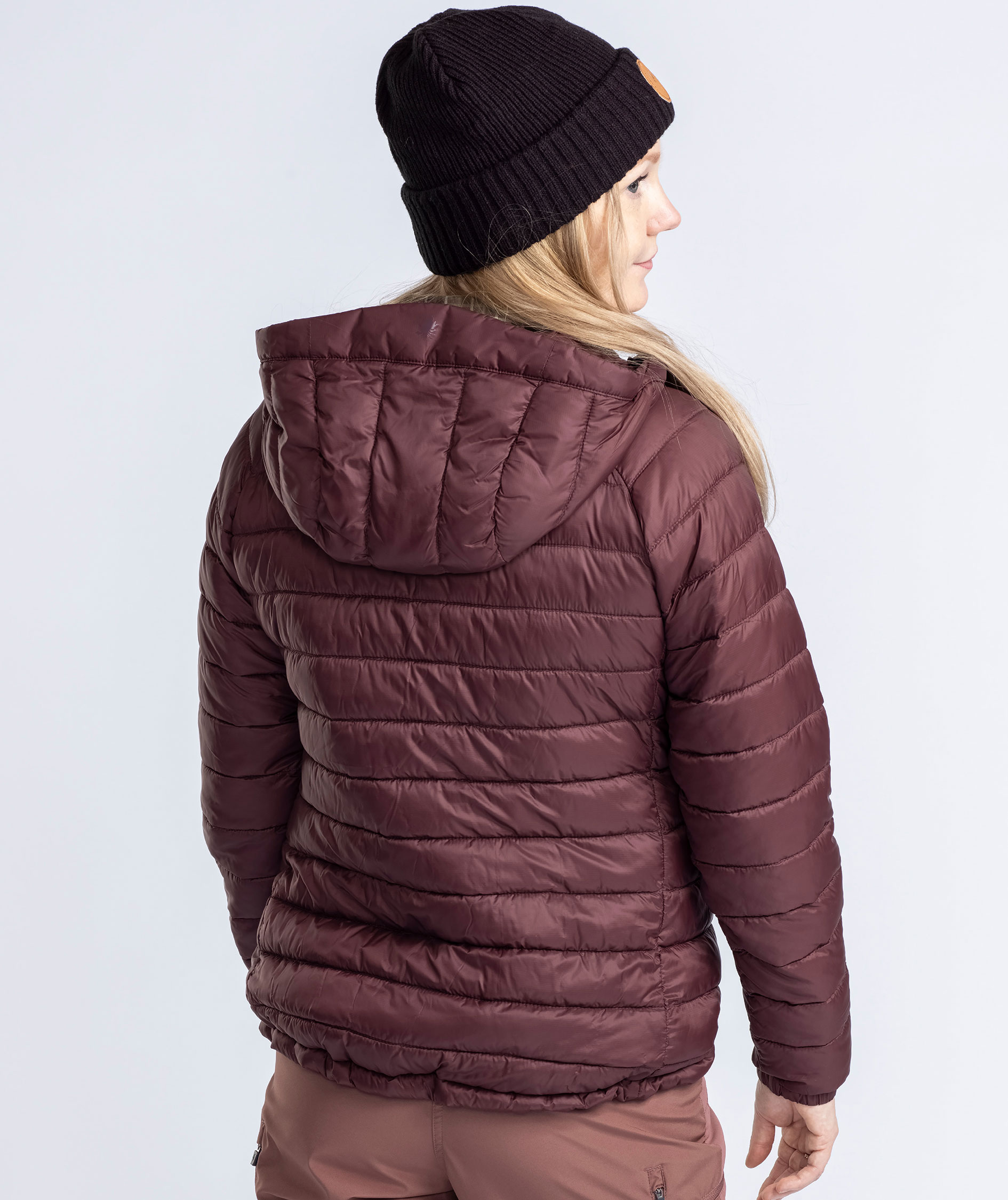 Pinewood&nbsp;Abisko Insulation vatteret damejakke, Earth Plum, large image number 8