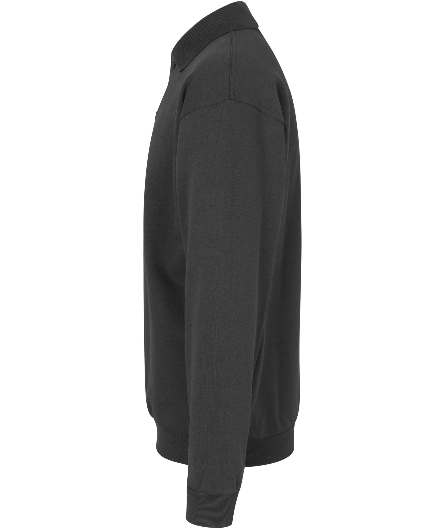 ID Game long-sleeved Polo T-shirt, Charcoal, large image number 2